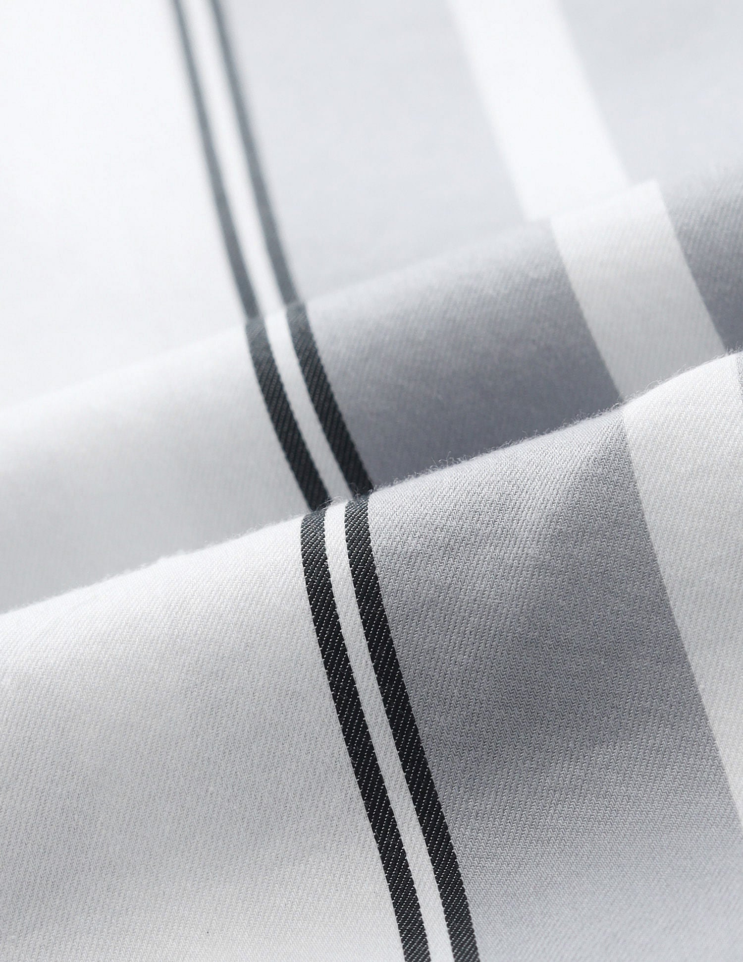 Vertical Striped Twill Shirt Grey - U.S. POLO ASSN. | Large