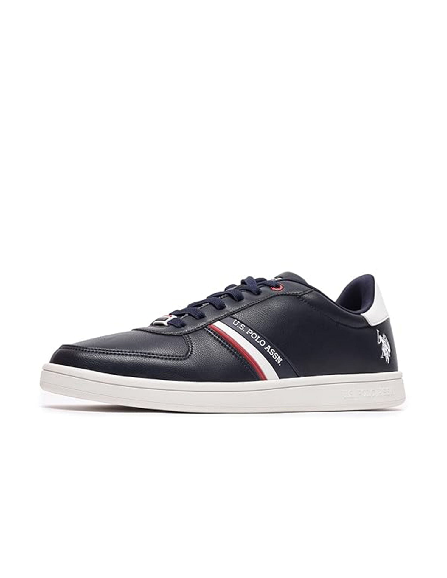 Men Brand Stripe Alco Sneakers Navy - U.S. Polo Assn. India | Large