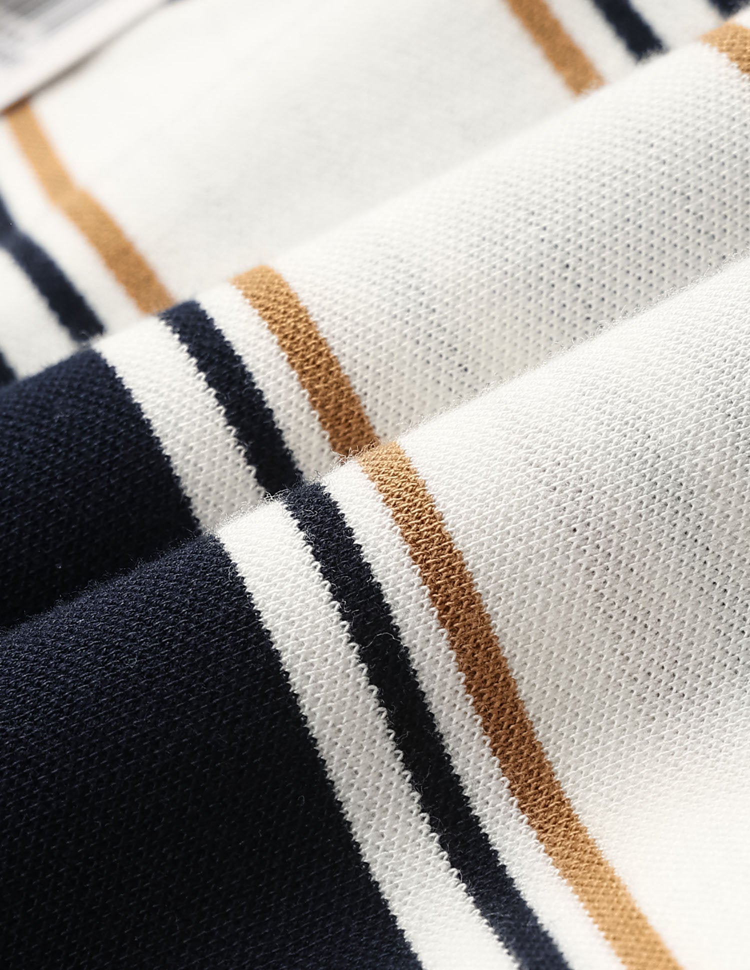 Slim Fit Vertical Striped Polo Shirt Off White - U.S. POLO ASSN. | Large