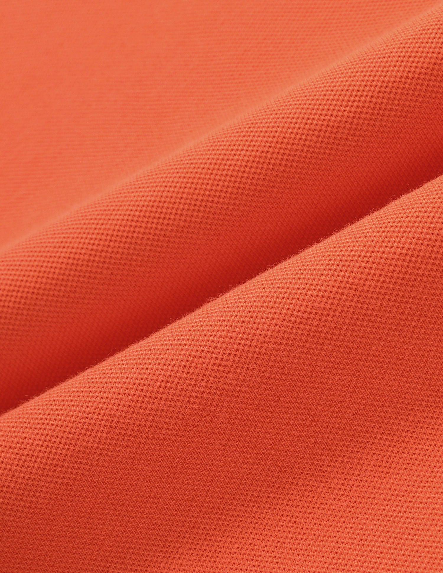 Tipped Collar Cotton Polo Shirt Orange - U.S. Polo Assn. India | Large