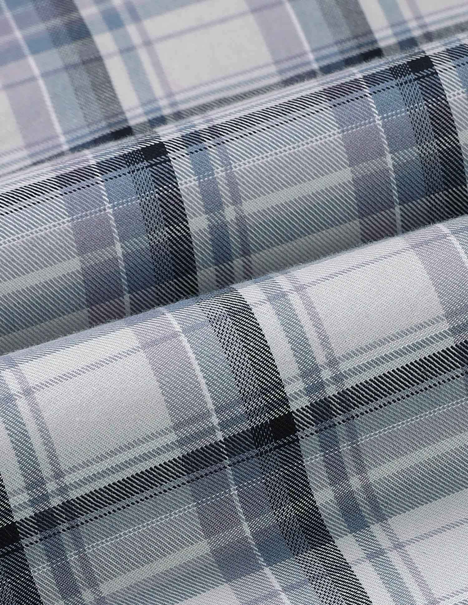 Tartan Checked Regular Fit Shirt Lavender - U.S. POLO ASSN. | Large