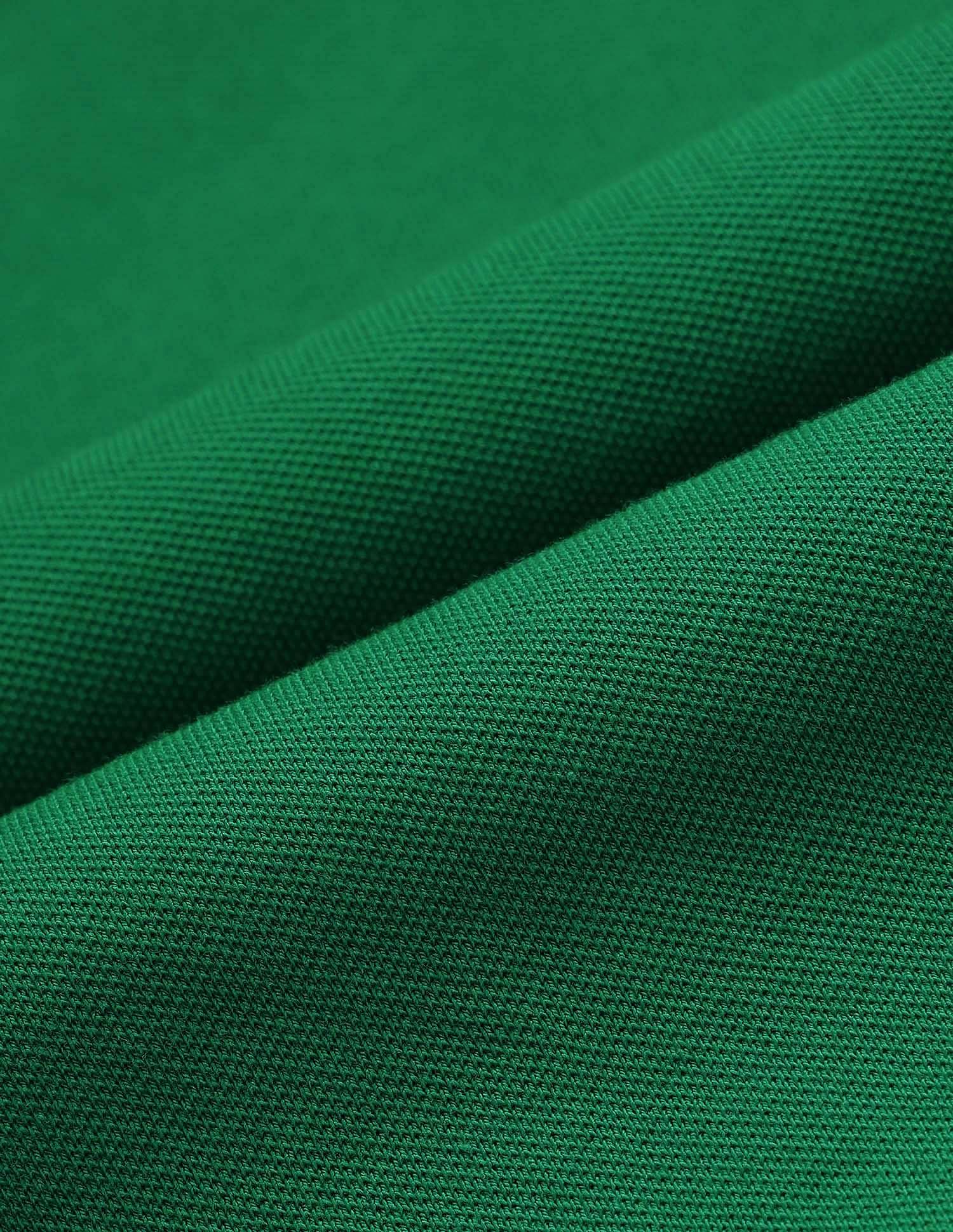 Regular Fit Solid Polo Shirt Green - U.S. POLO ASSN. | Large