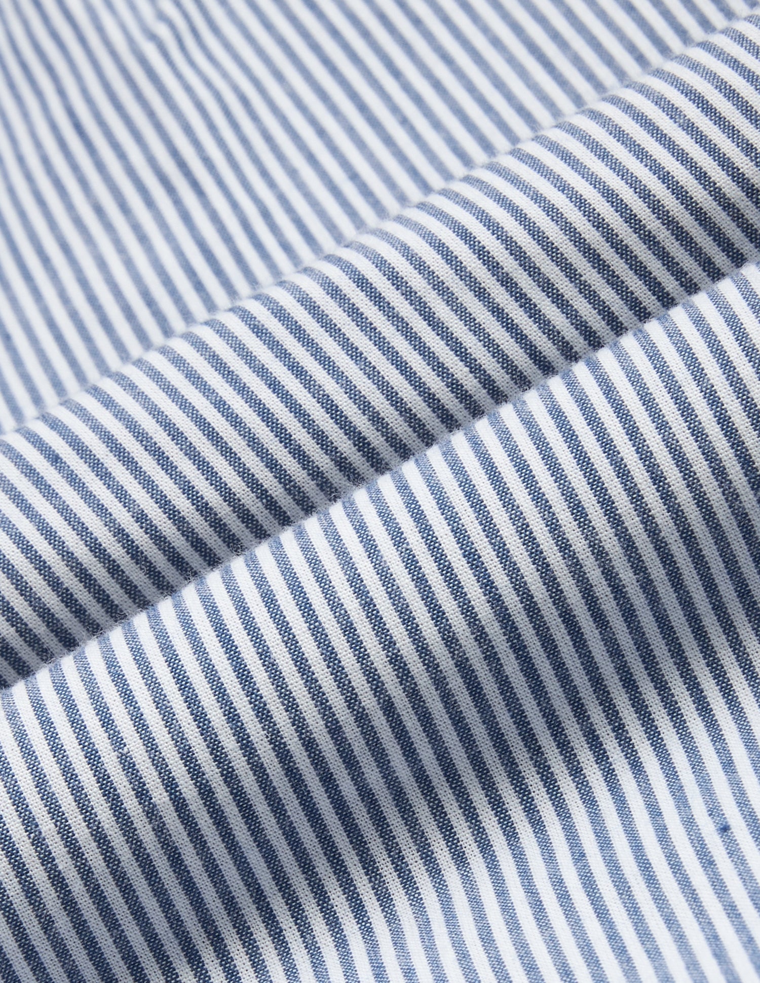 Vertical Striped Relaxed Fit Top Blue - U.S. Polo Assn. India | Large