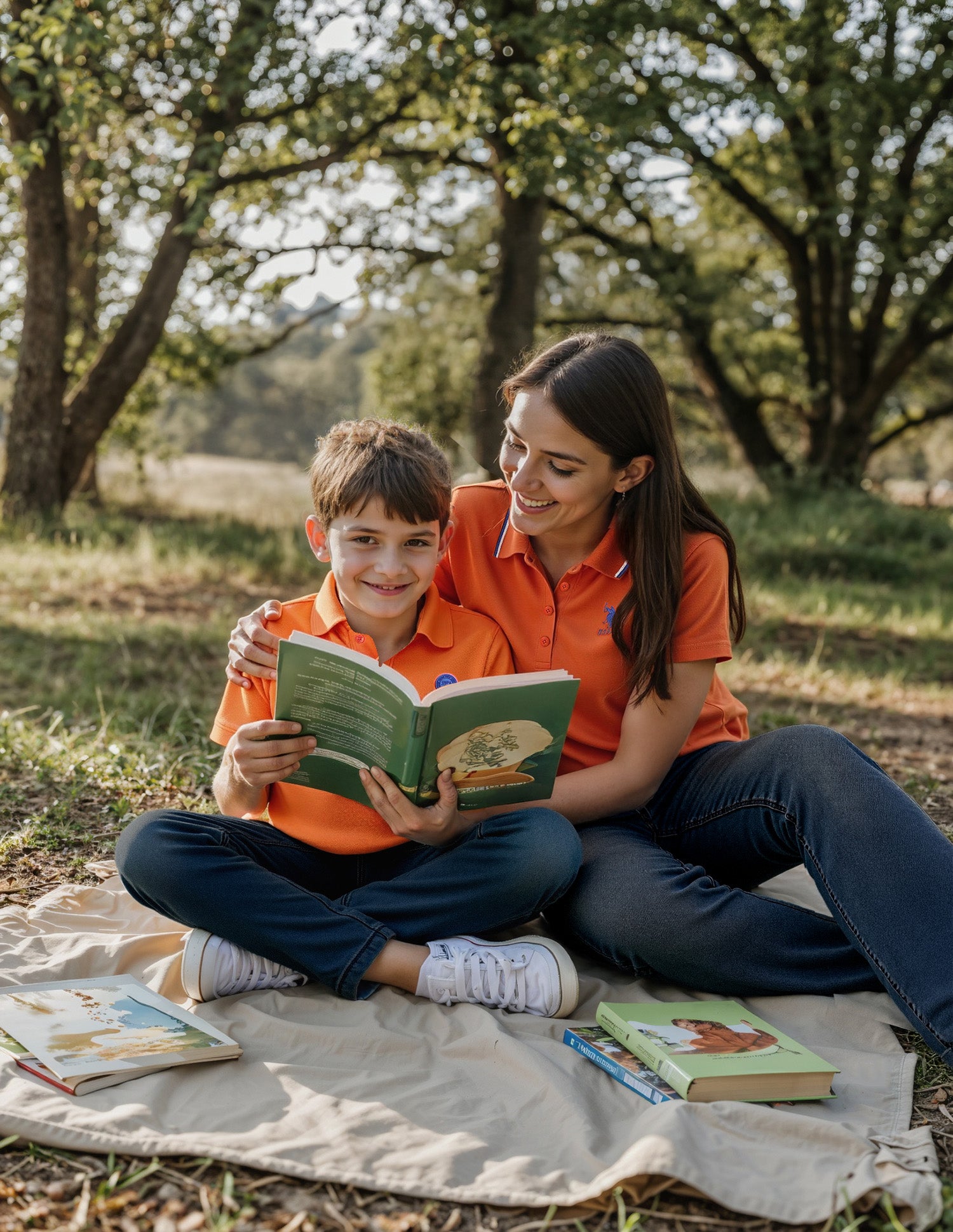 Boys Solid Regular Fit T-Shirt Coral - U.S. POLO ASSN. | Large