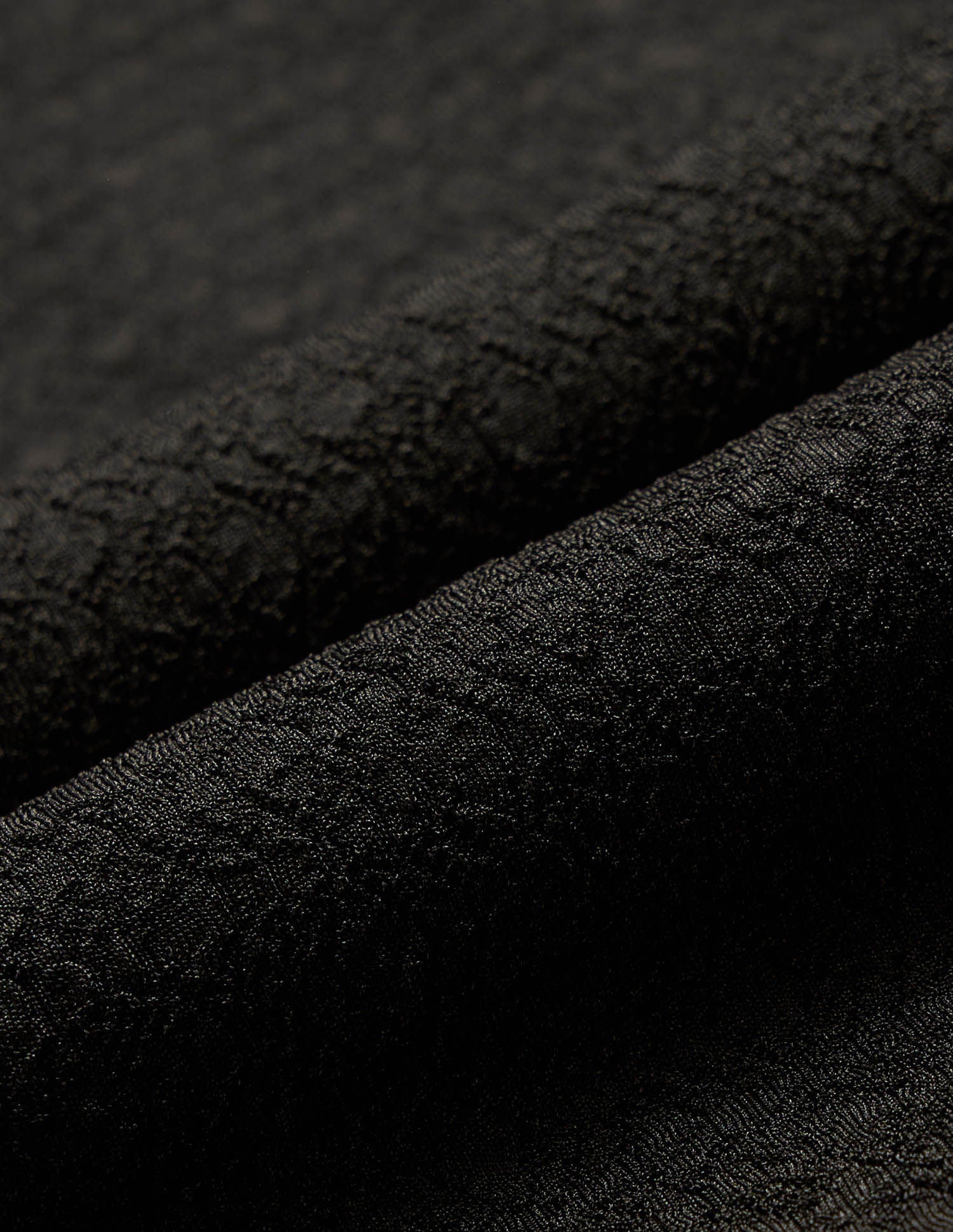 Faux Wrap Textured Mini Sheath Dress Black - U.S. POLO ASSN. | Large