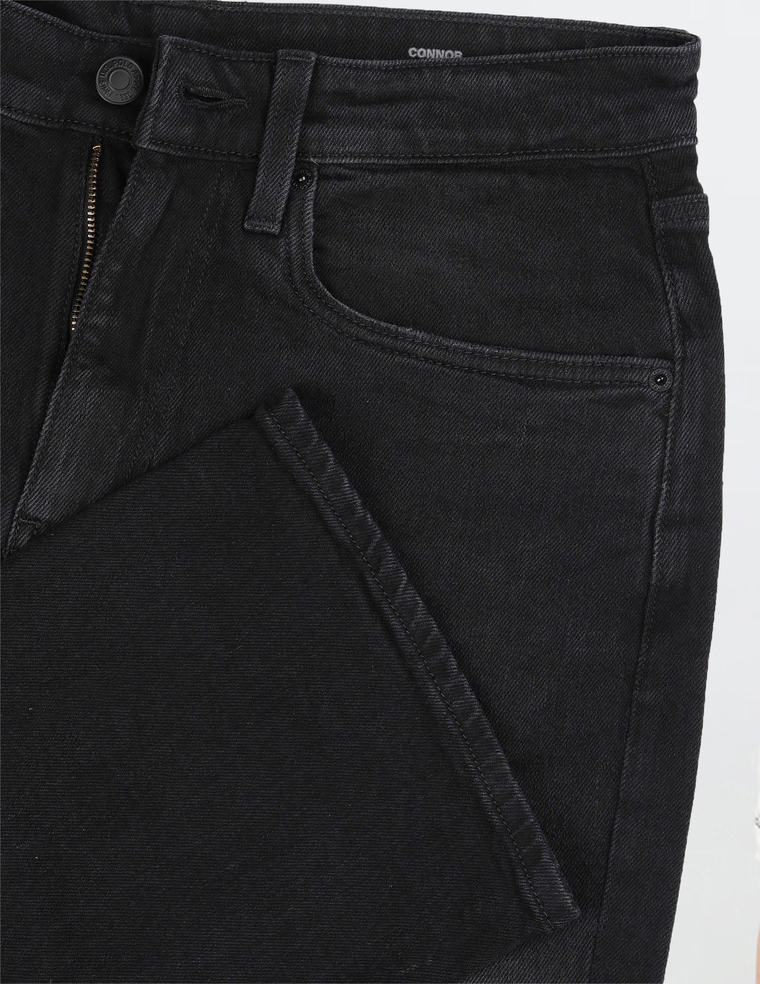 Connor Bootcut Grey Jeans Dark Grey - U.S. POLO ASSN. | Large