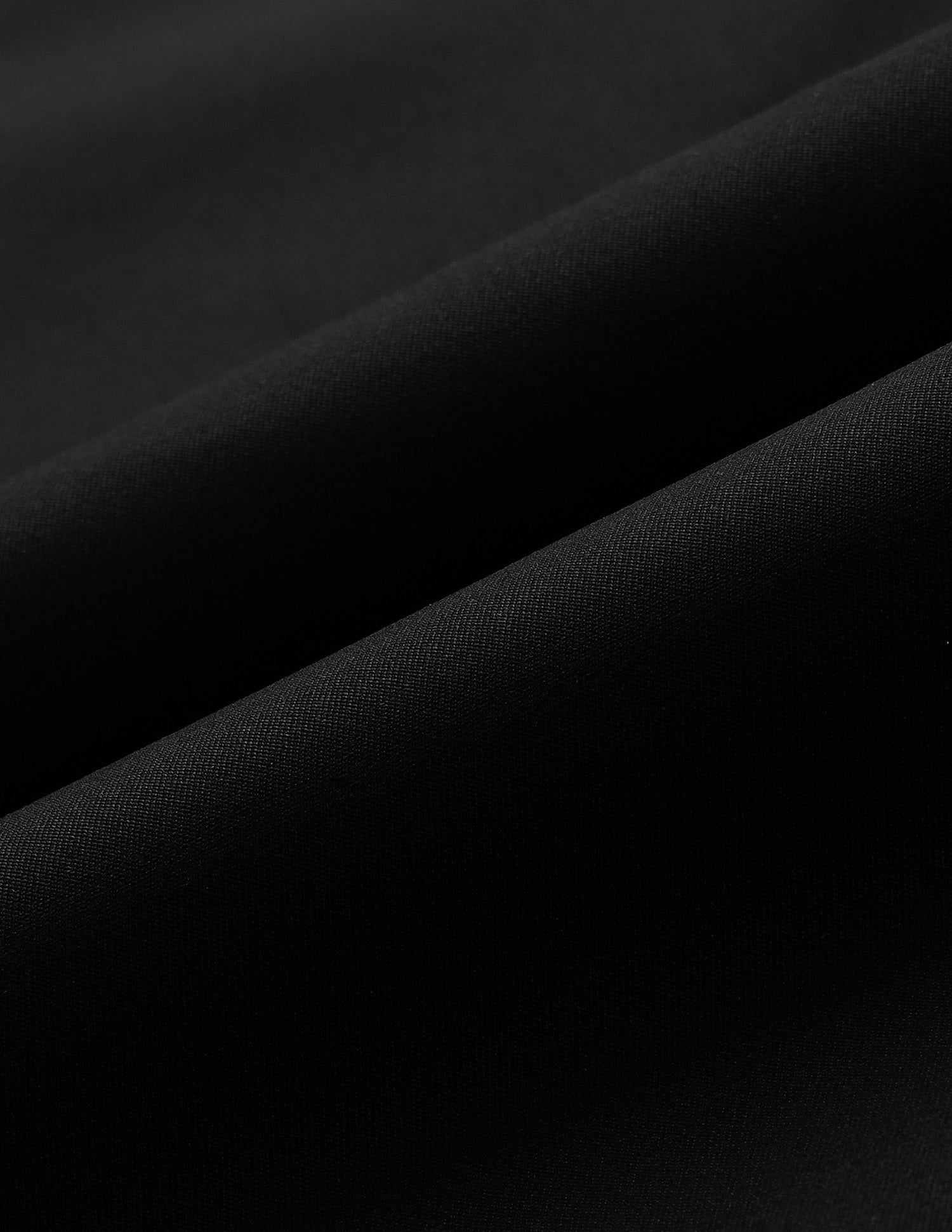 Austin Slim Fit Satin Trousers Black - U.S. POLO ASSN. | Large