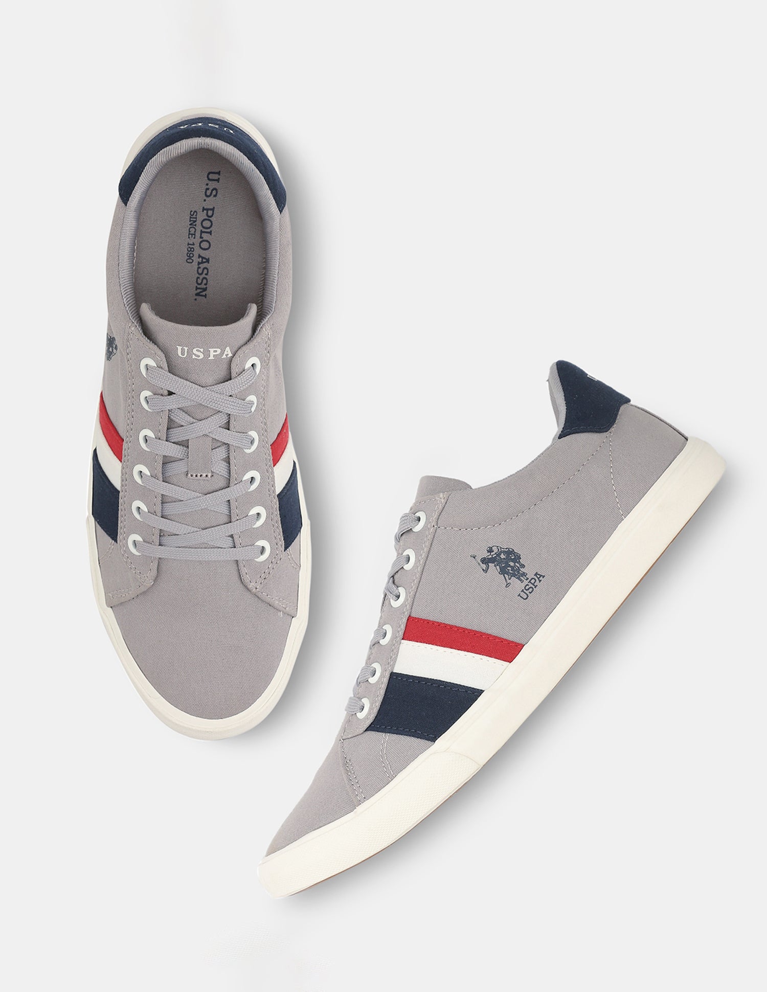 Men Abor 3.0 Sneakers Grey - U.S. POLO ASSN. | Large