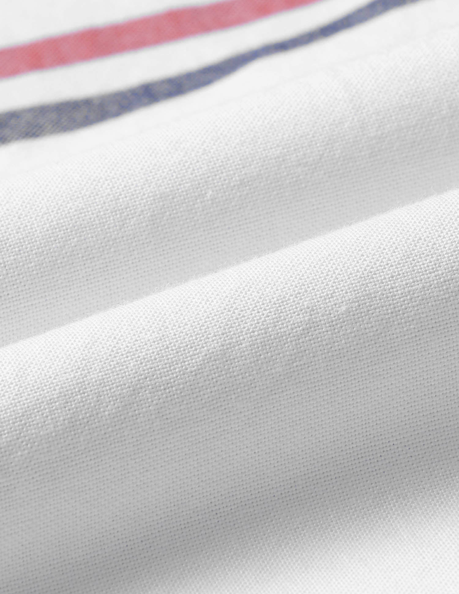 Horizontal Striped Tailored Fit Shirt White - U.S. POLO ASSN. | Large