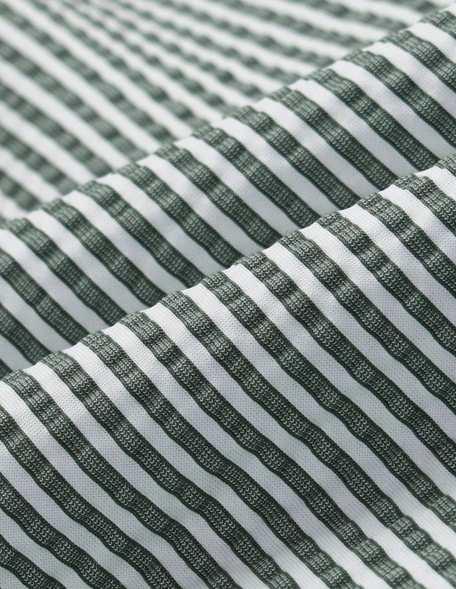 Vertical Striped Seersucker Shorts Green - U.S. Polo Assn. India | Large