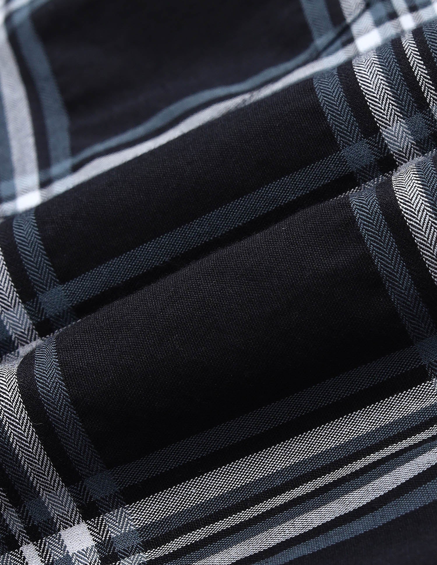 Dupplin Check Printed Regular Fit Shirt Black - U.S. POLO ASSN. | Large