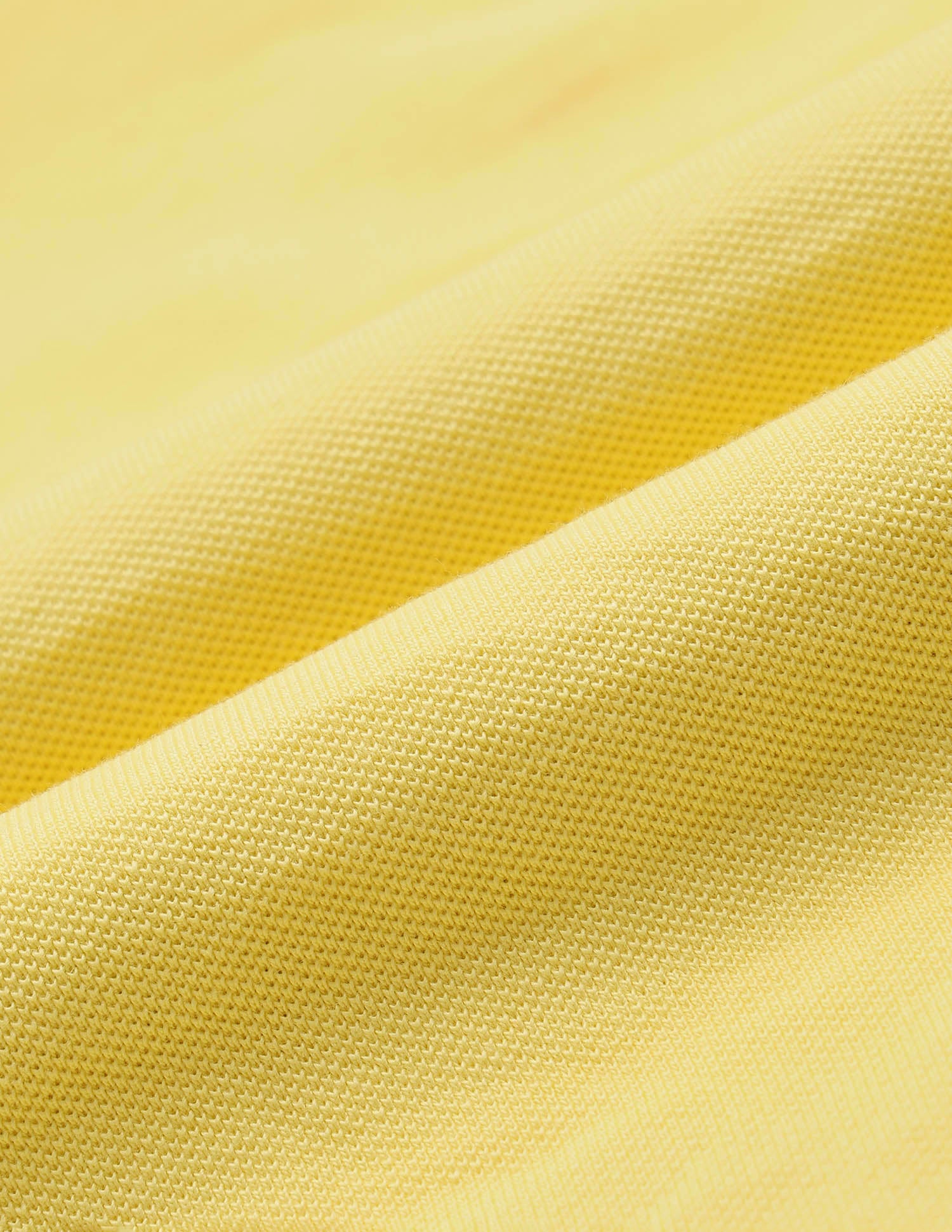 Slim Fit Solid Polo Shirt Yellow - U.S. Polo Assn. India | Large