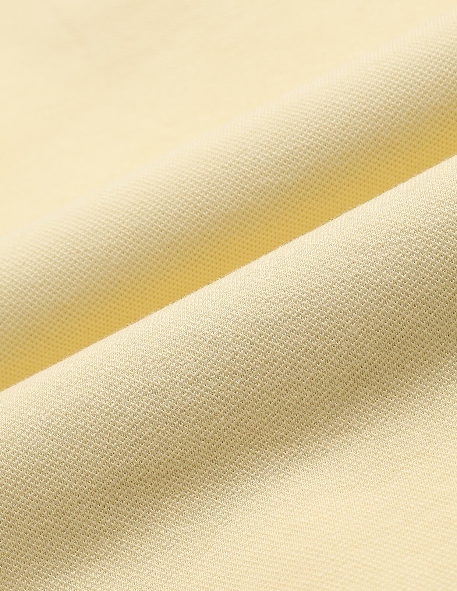 Boys Solid Regular Fit Polo Shirt Light Yellow - U.S. Polo Assn. India | Large