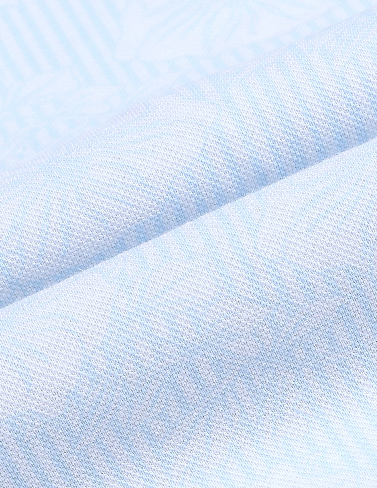 Floral Vertical Striped Slim Fit Polo Shirt Light Blue - U.S. Polo Assn. India | Large