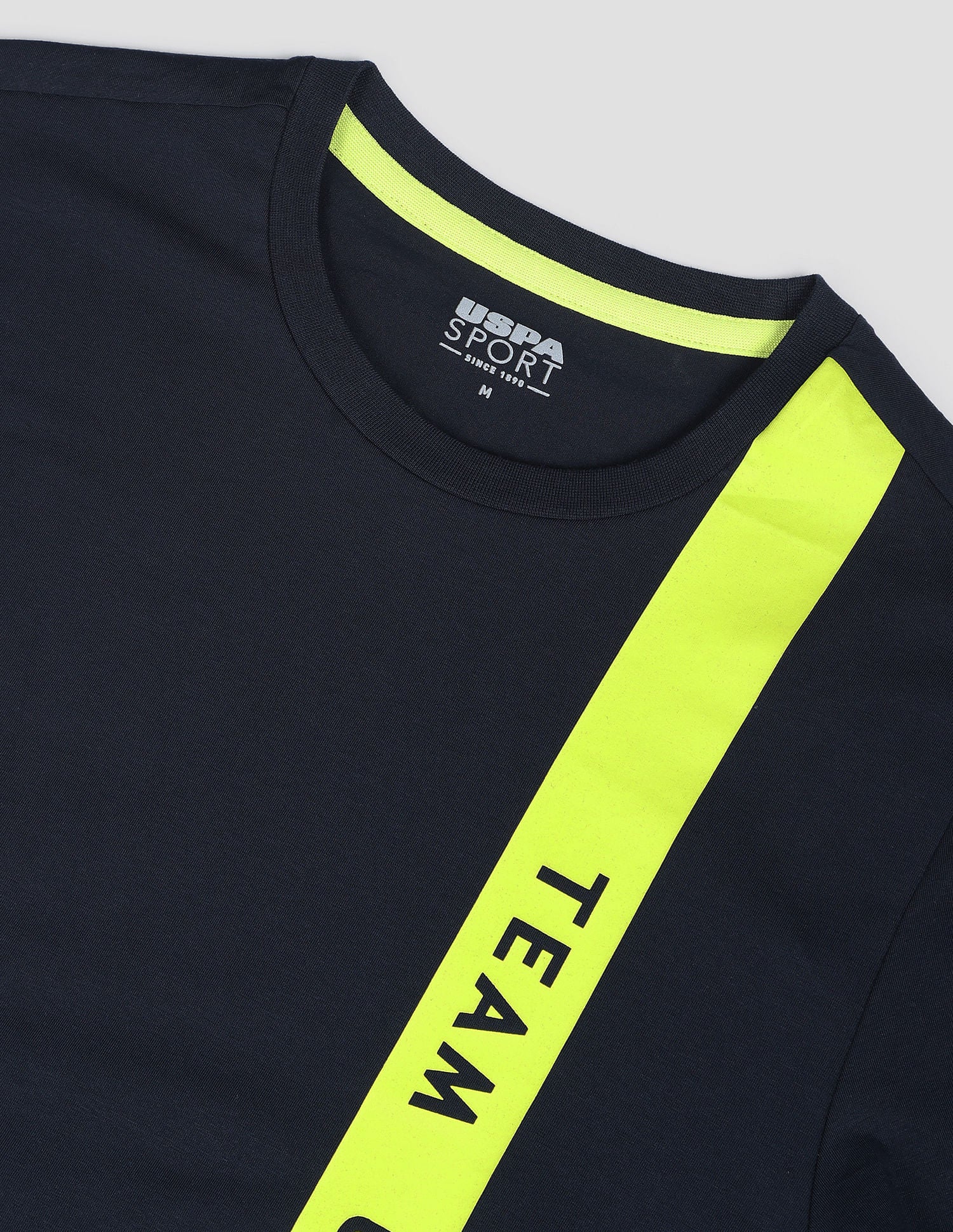 Brand Stripe Training T-Shirt Navy - U.S. POLO ASSN. | Large