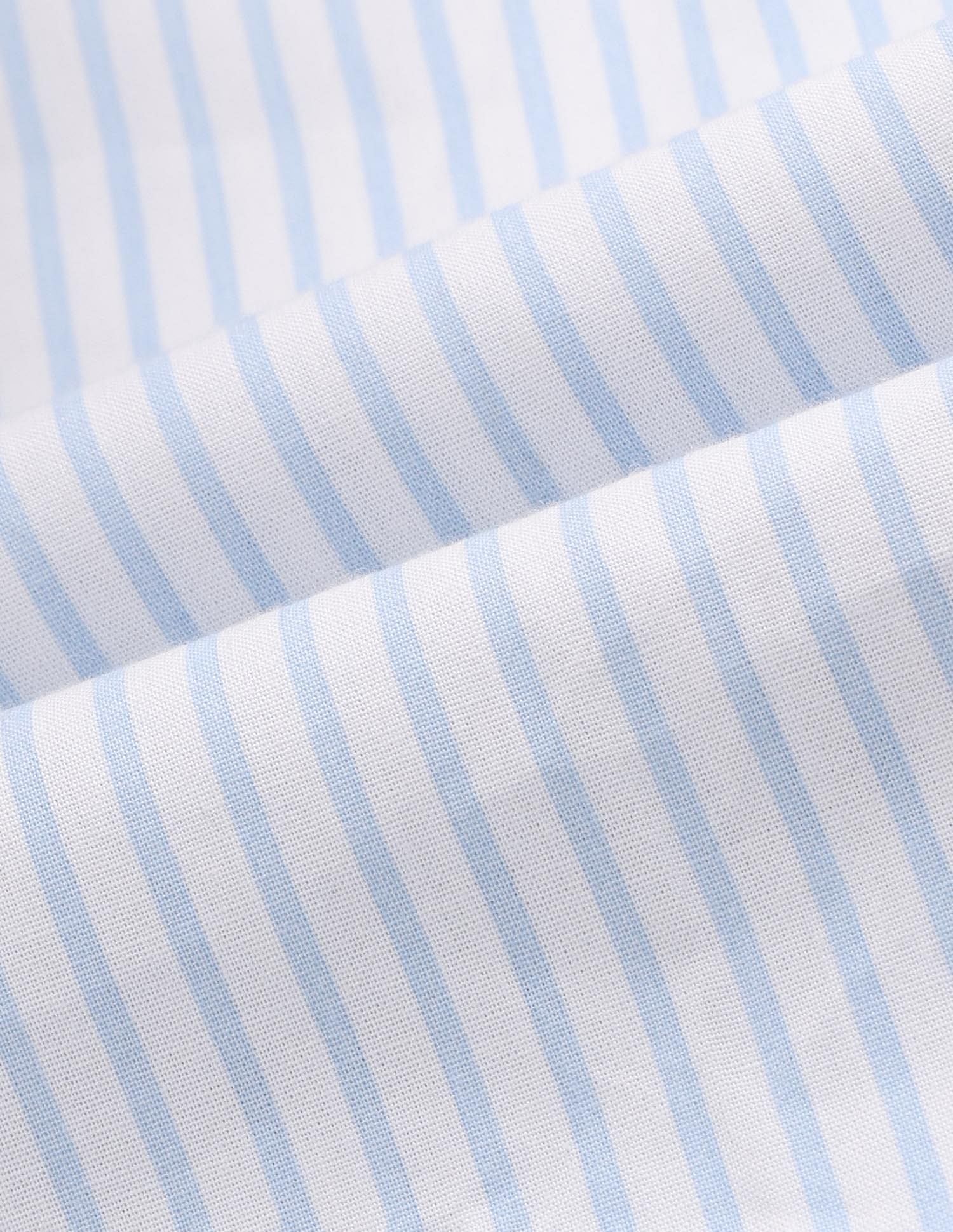 Vertical Striped Regular Fit Shirt Light Blue - U.S. POLO ASSN. | Large