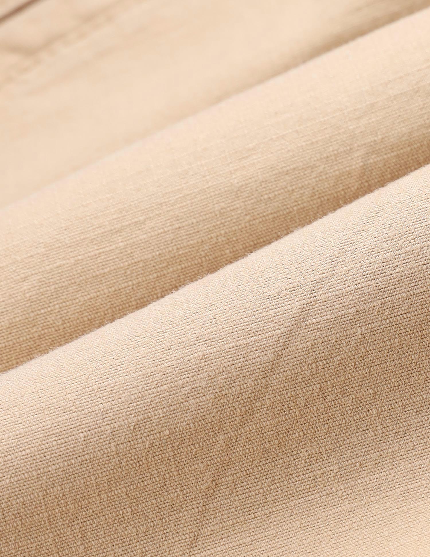 Boys Relaxed Fit Textured Cargo Shorts Beige - U.S. POLO ASSN. | Large