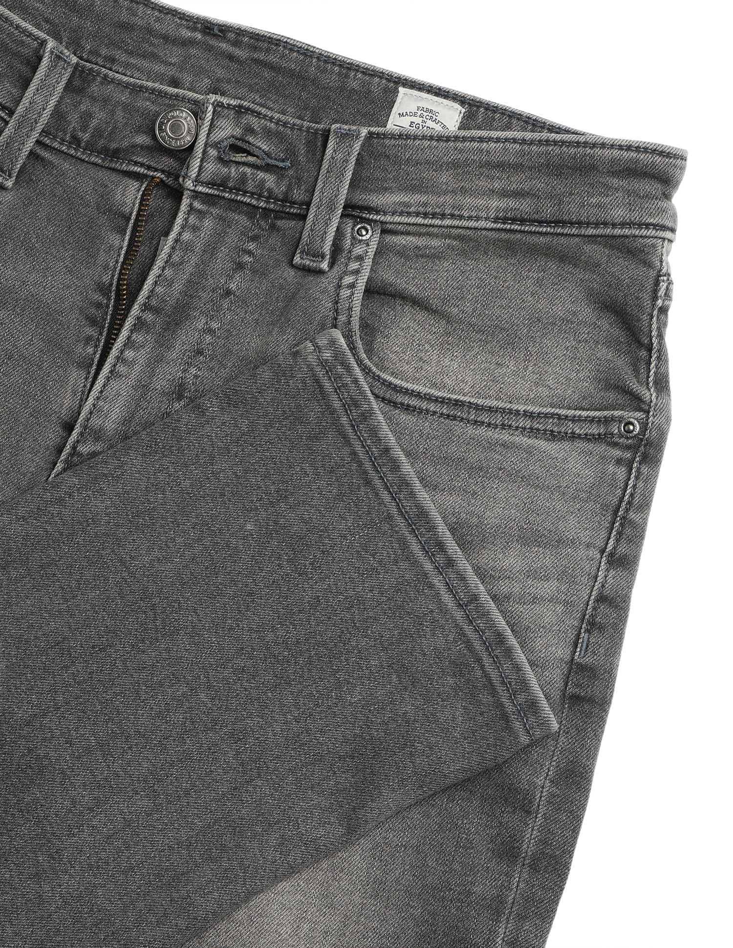 Pacho X Harold Slim Straight Fit Grey Jeans Mid Blue - U.S. Polo Assn. India | Large