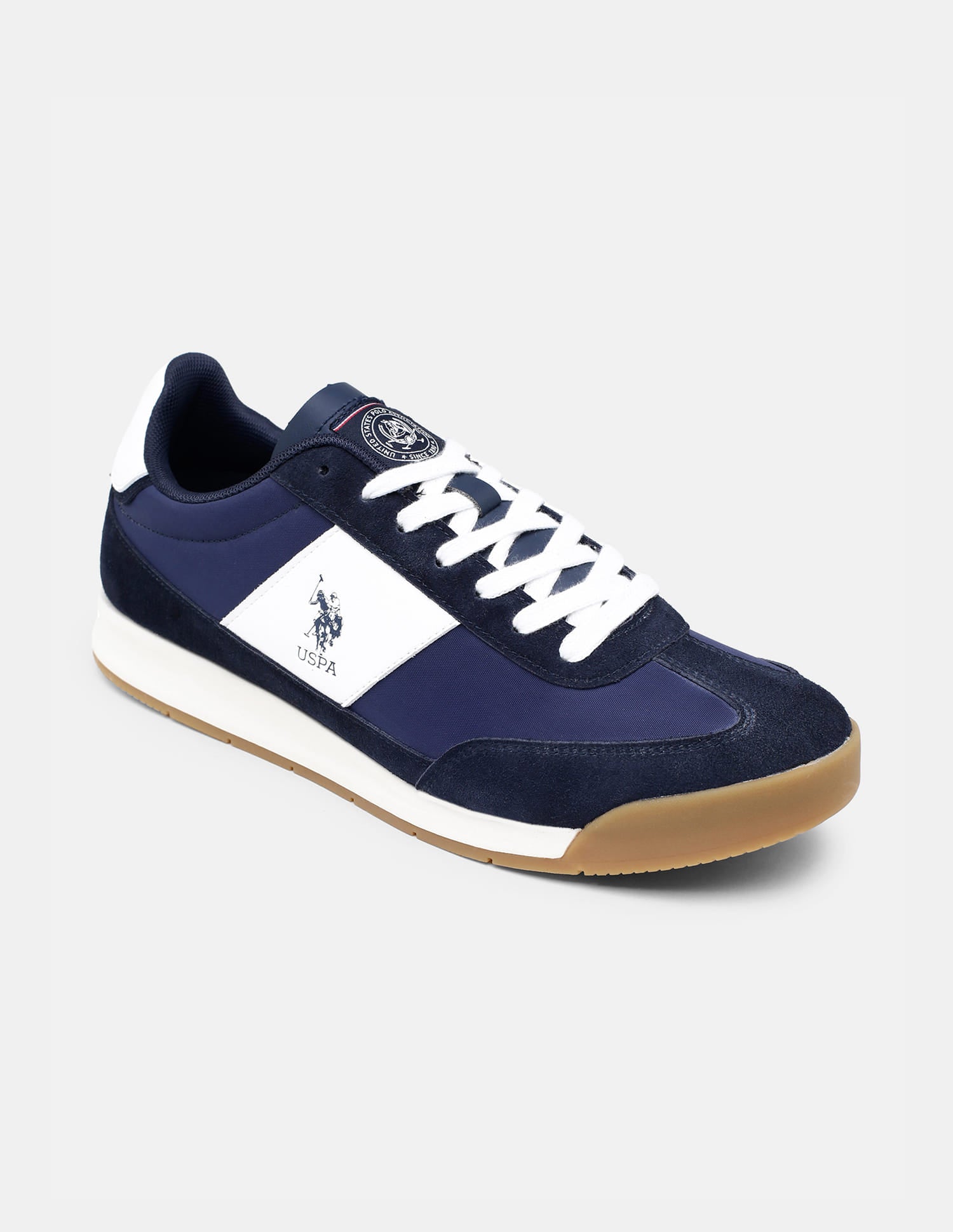 Round Toe Lace Ups Gallop Sneakers