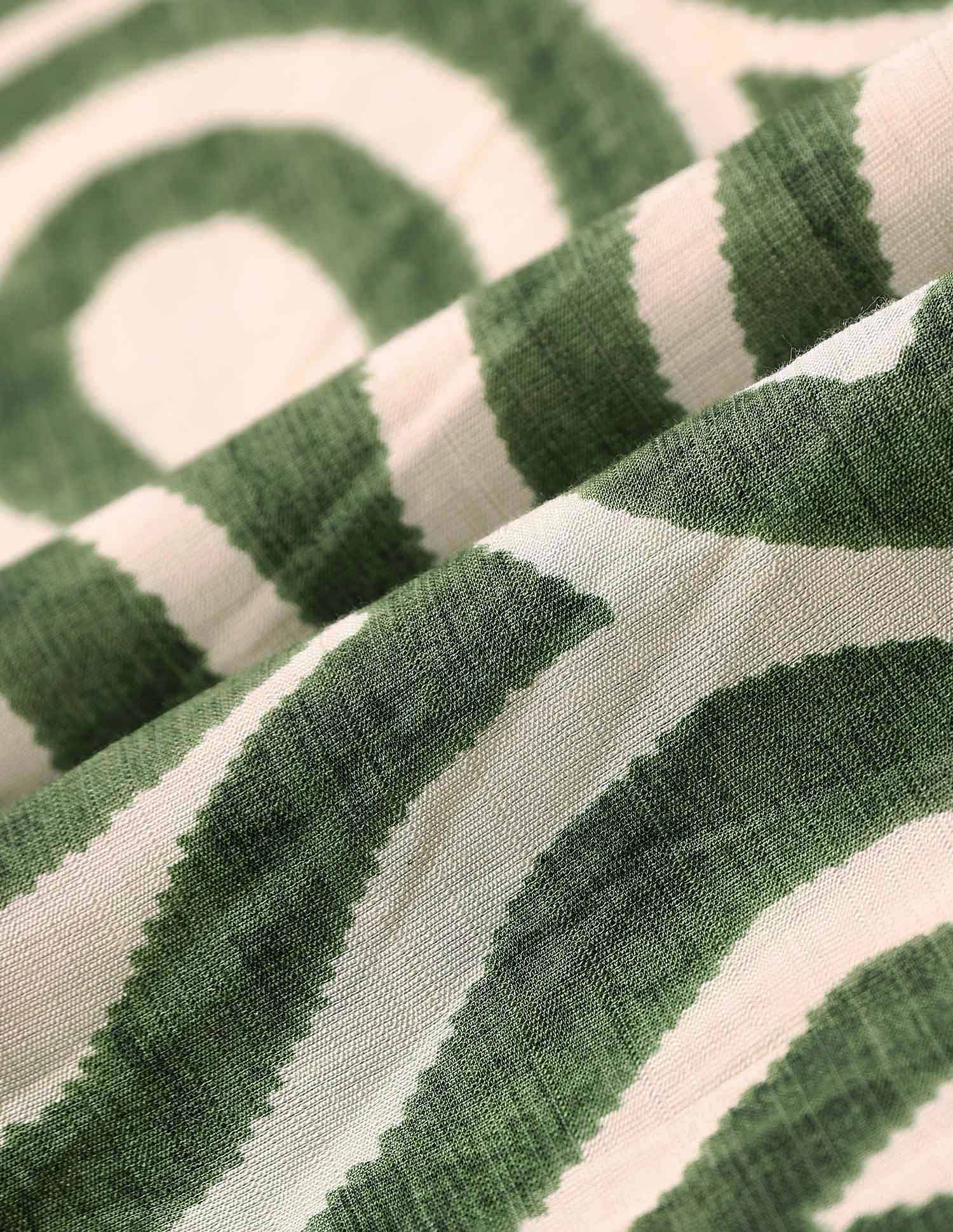 Abstract Printed Regular Fit Shirt Olive - U.S. POLO ASSN. | Large