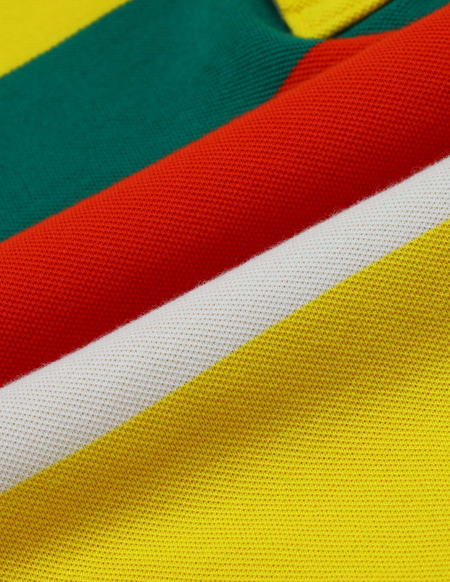 Regular fit Colour blocked Polo Shirt Yellow - U.S. POLO ASSN. | Large