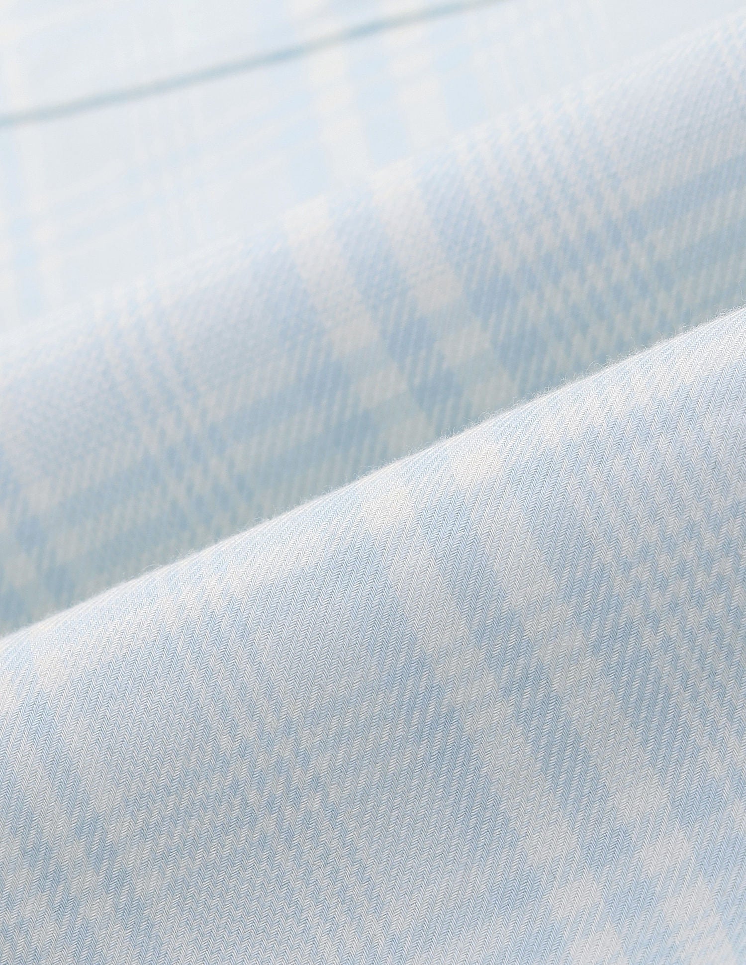 Grid Tattersall Checked Twill Shirt Light Blue - U.S. Polo Assn. India | Large