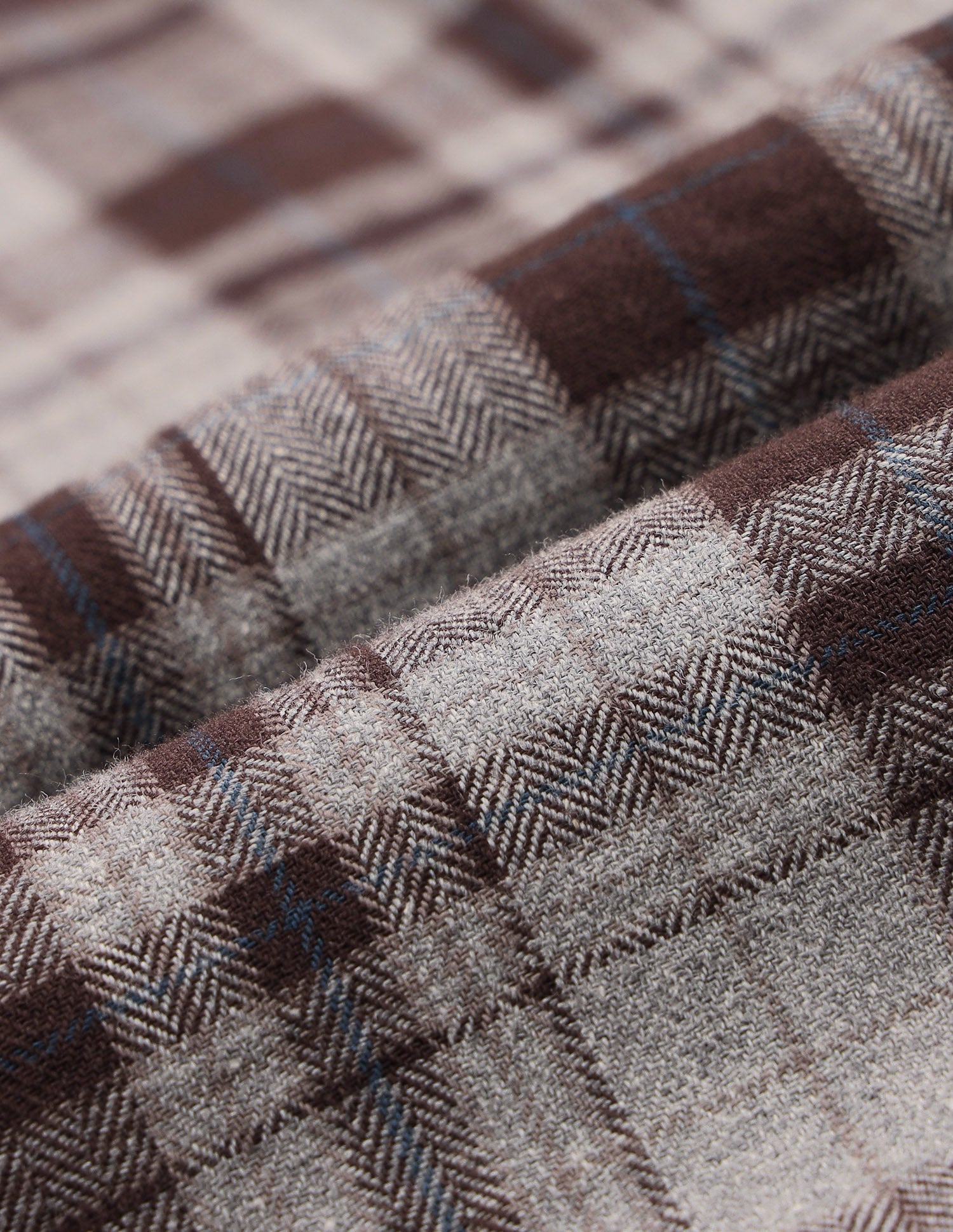 Tartan Checked Twill Shirt Brown - U.S. Polo Assn. India | Large