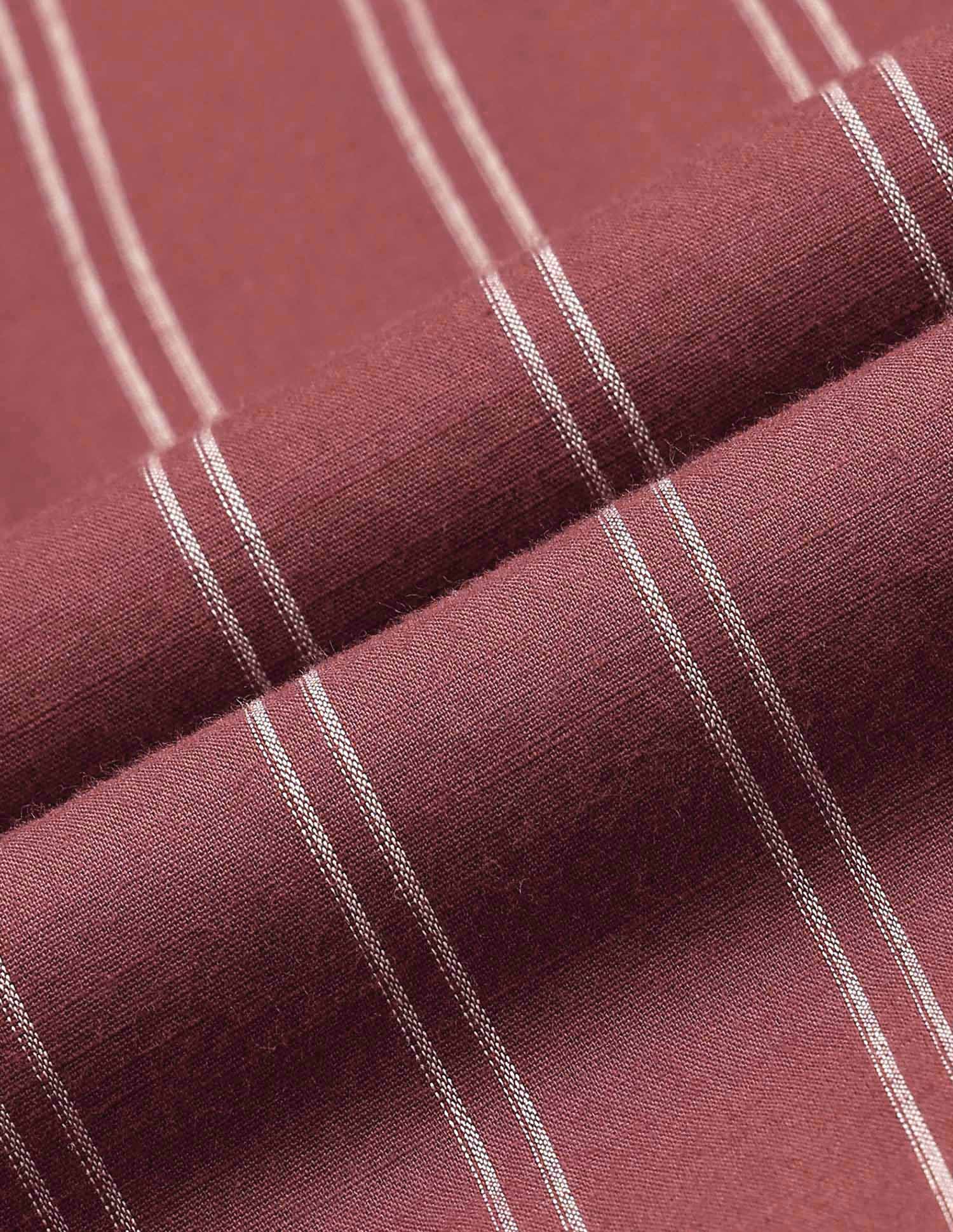 Vertical Striped Legend Of Horseshoe Shirt Rust - U.S. POLO ASSN. | Large