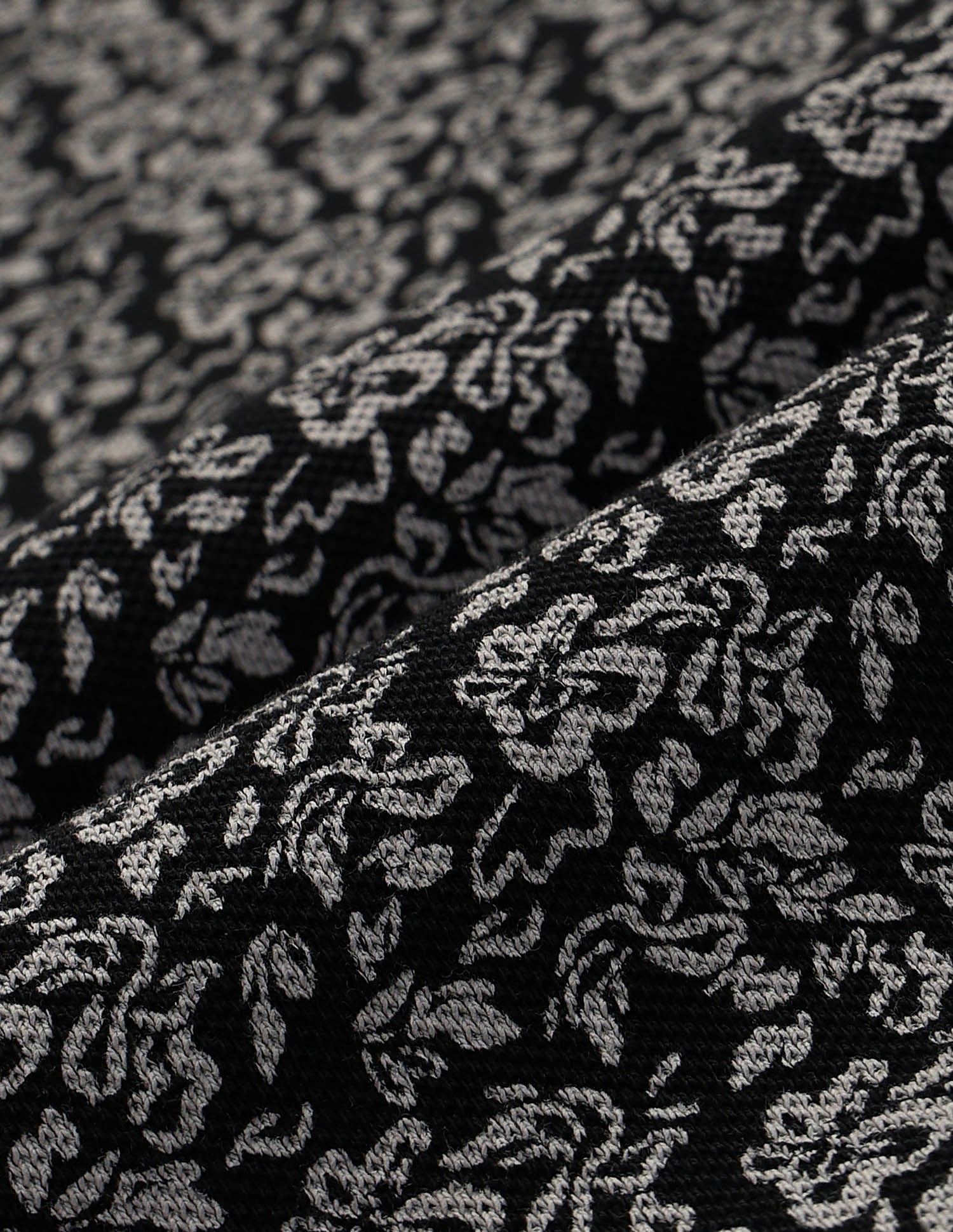 Floral Print Slim Fit Polo Shirt Black - U.S. POLO ASSN. | Large