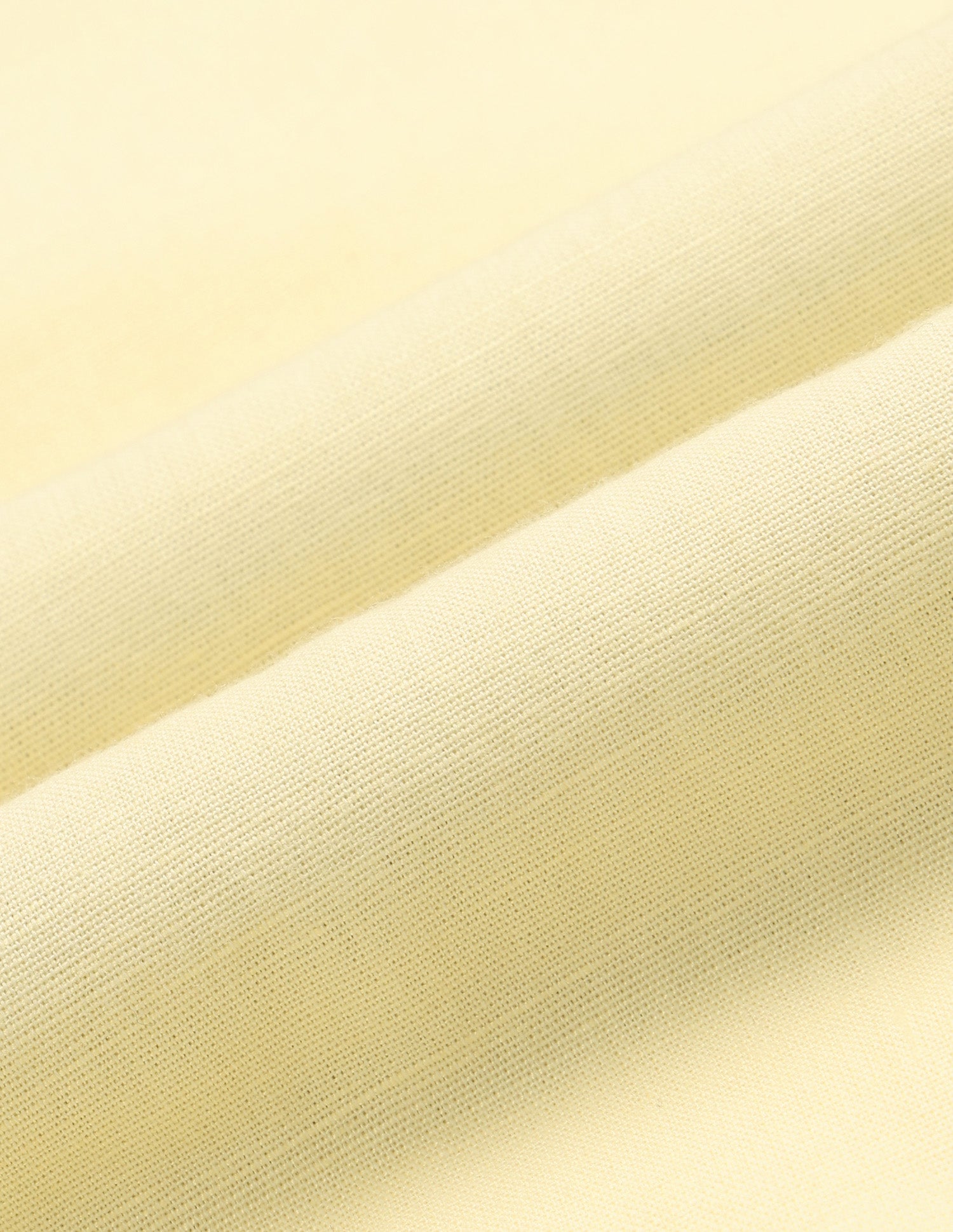Solid Tailored Fit Shirt Light Yellow - U.S. Polo Assn. India | Large