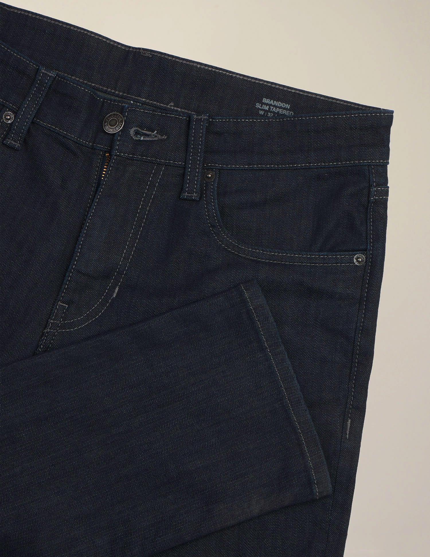 Brandon Slim-Tapered Fit Blue Jeans Rinse Blue - U.S. Polo Assn. India | Large