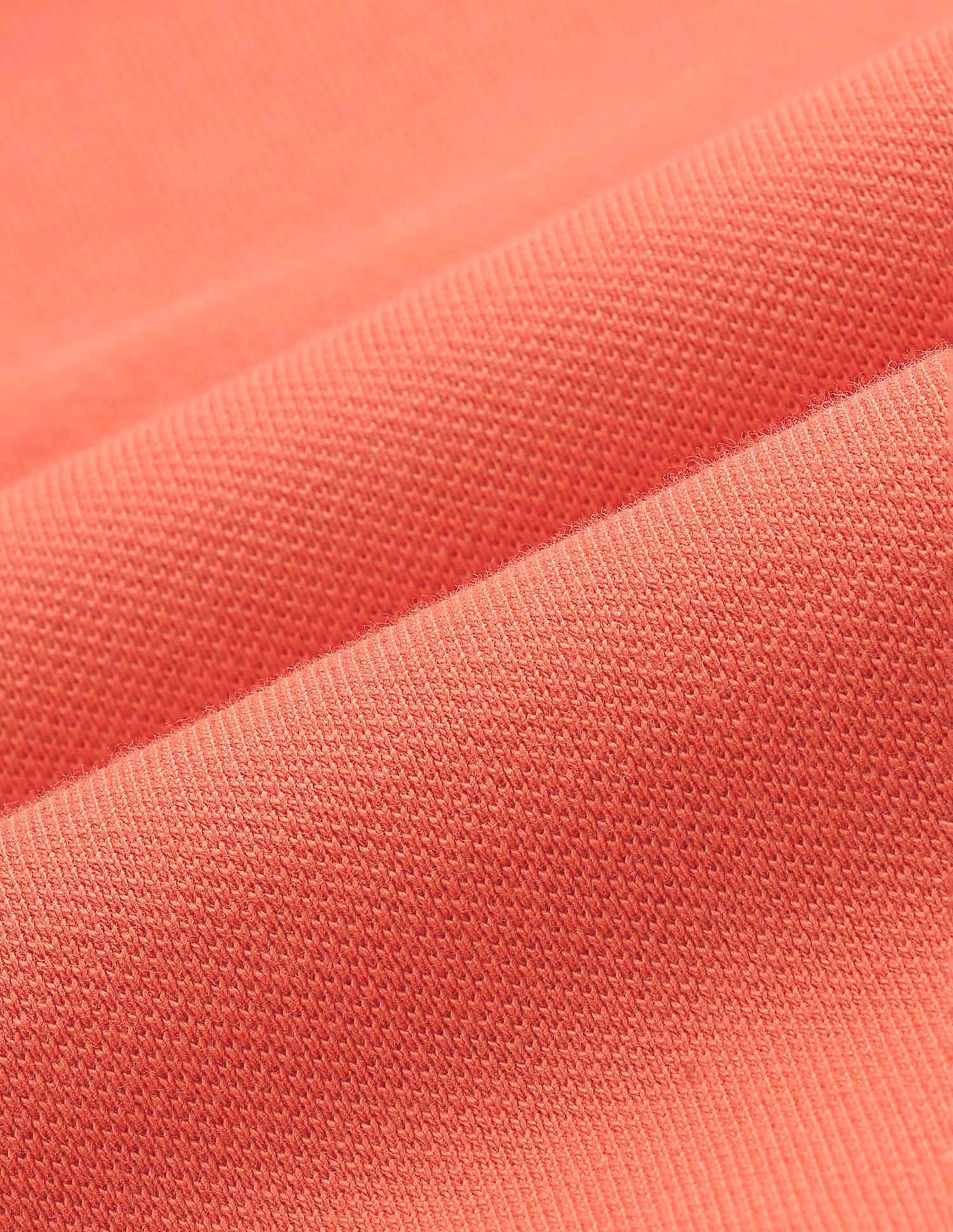 Solid Cotton Polo Shirt Orange - U.S. POLO ASSN. | Large