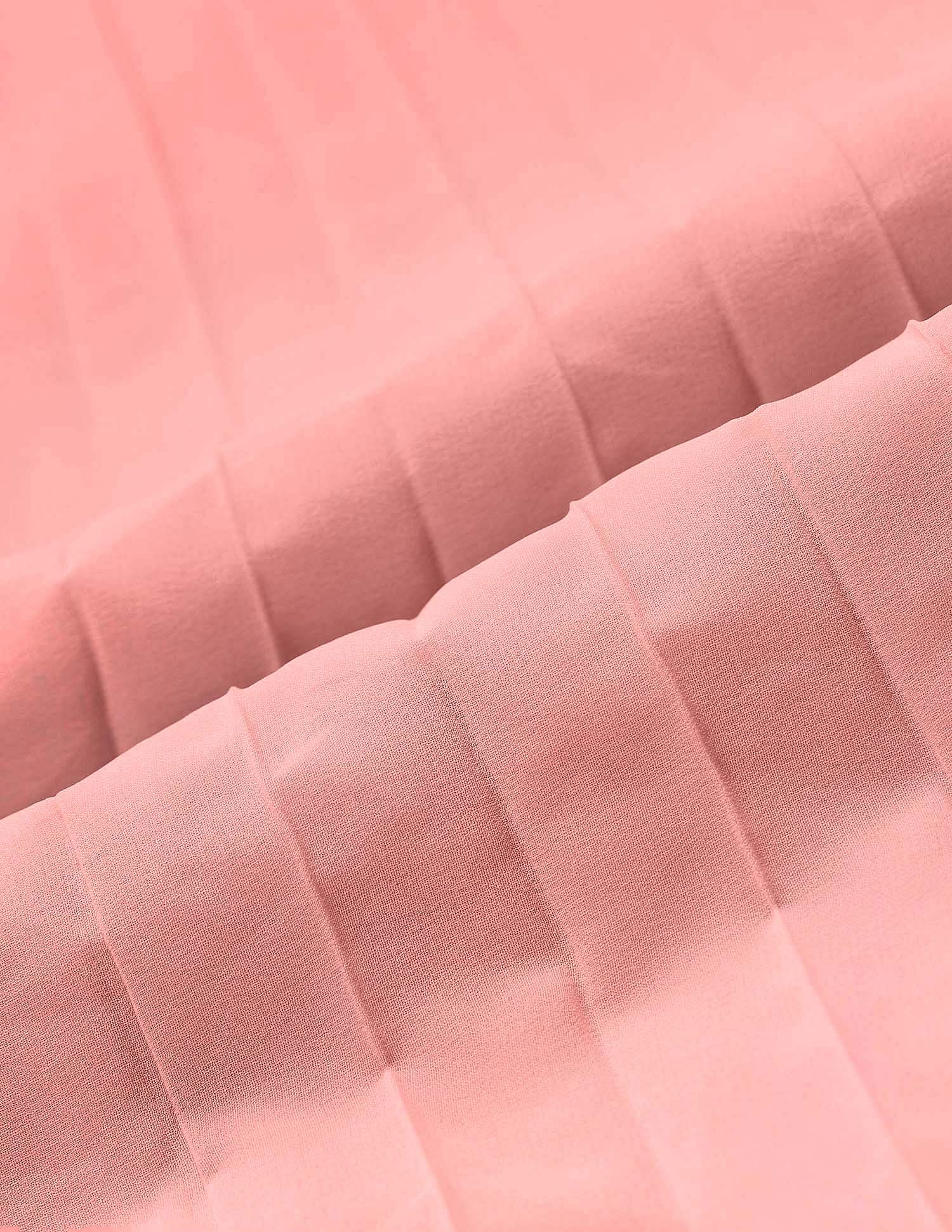 Accordion Pleated Ombre A-Line Dress Ombre - U.S. POLO ASSN. | Large