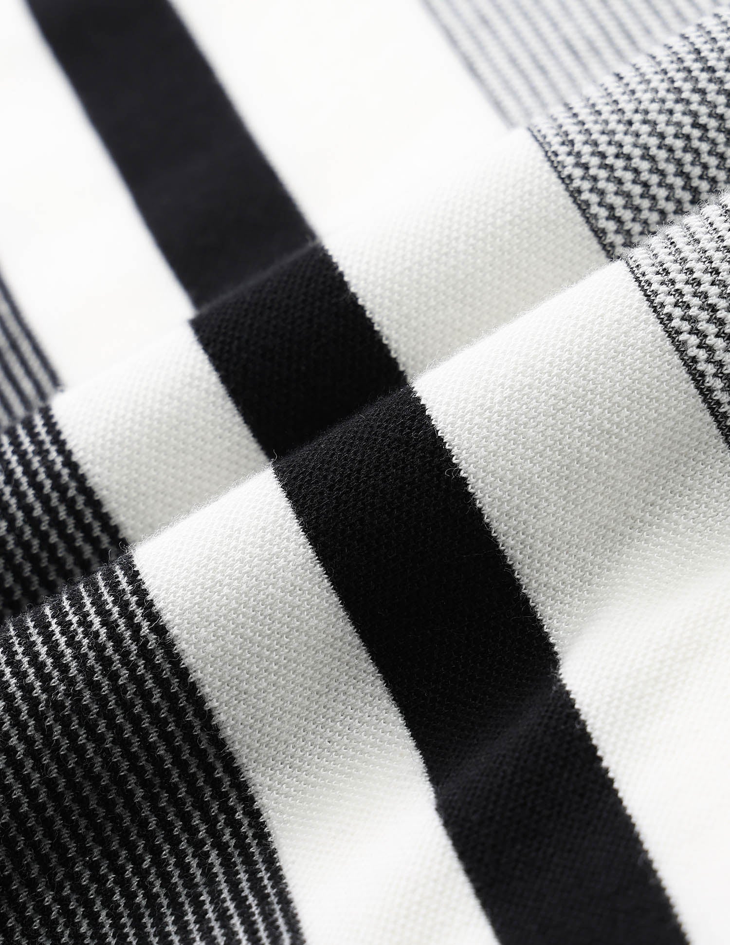 Vertical Striped Americana Polo Shirt White - U.S. Polo Assn. India | Large