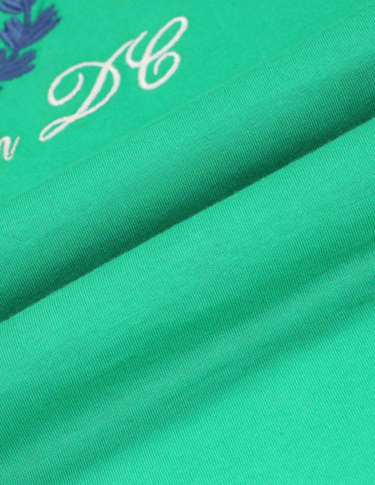 Boxy Fit Brand Printed T-Shirt Green - U.S. POLO ASSN. | Large