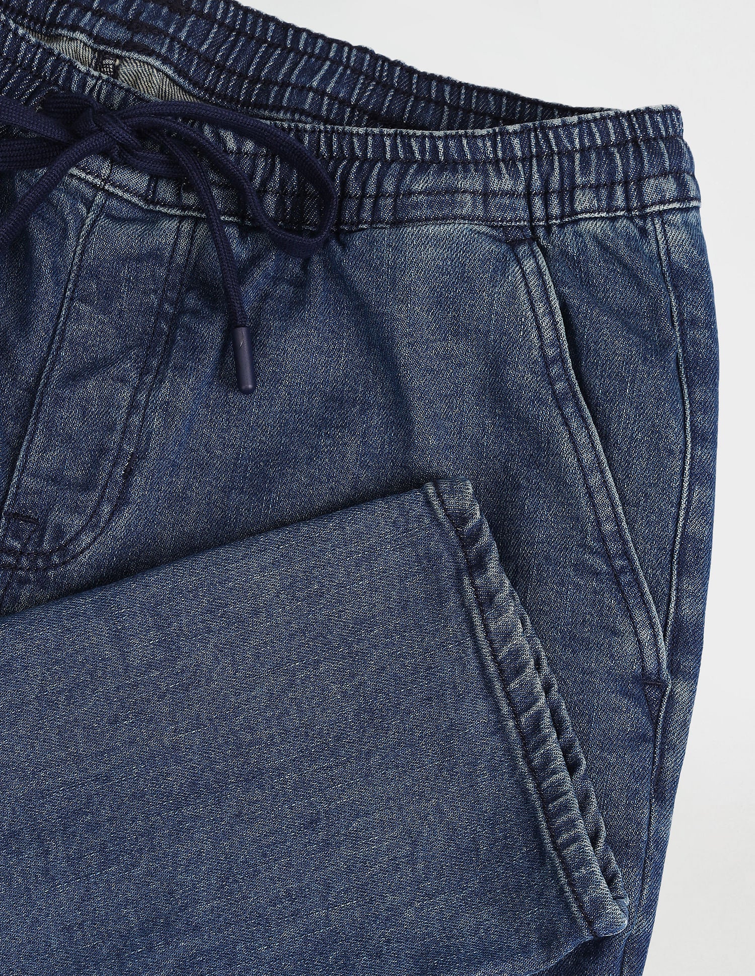 Slim Fit Blue Jogger Jeans Blue - U.S. Polo Assn. India | Large