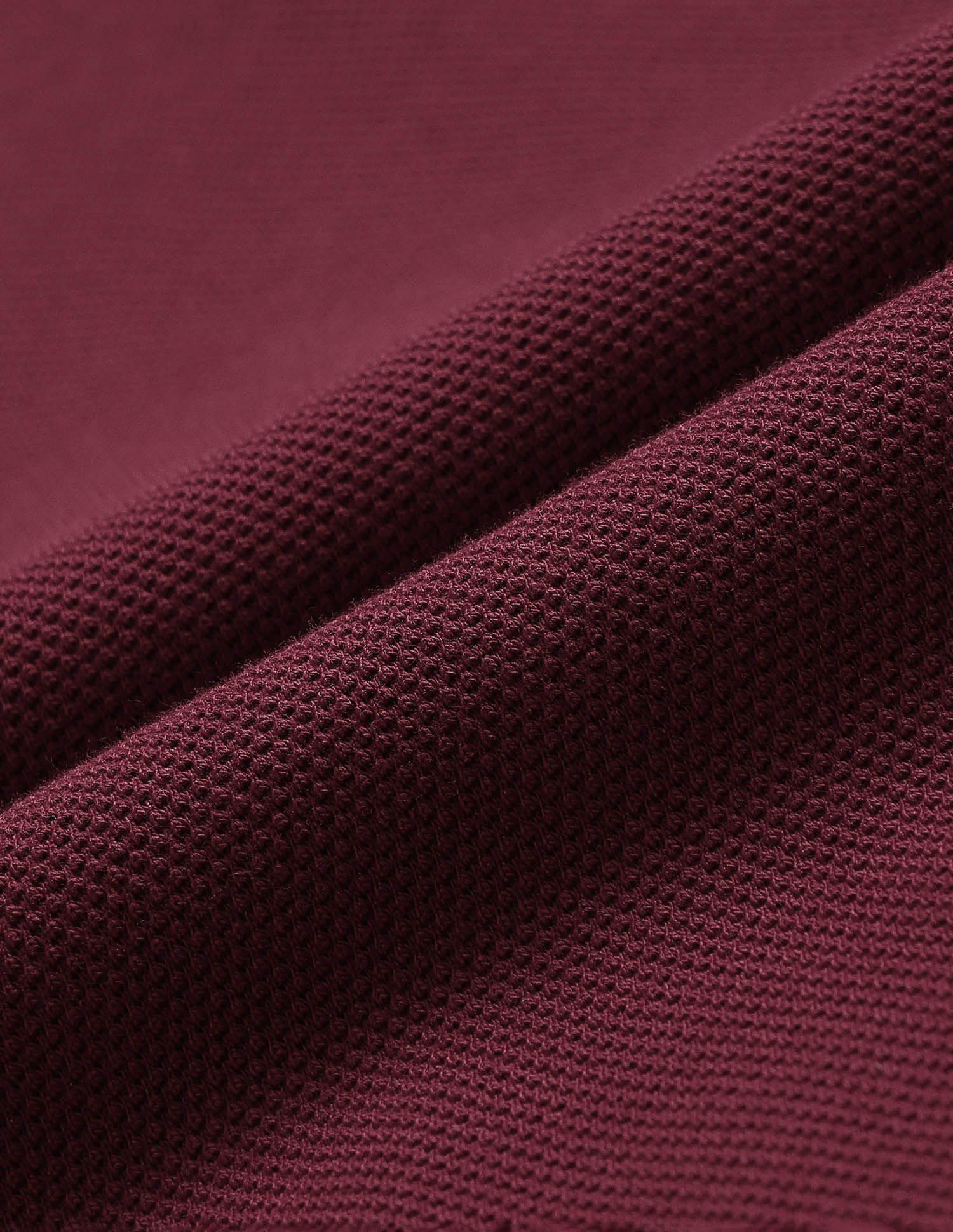 Textured Pure Cotton Polo Shirt Maroon - U.S. POLO ASSN. | Large