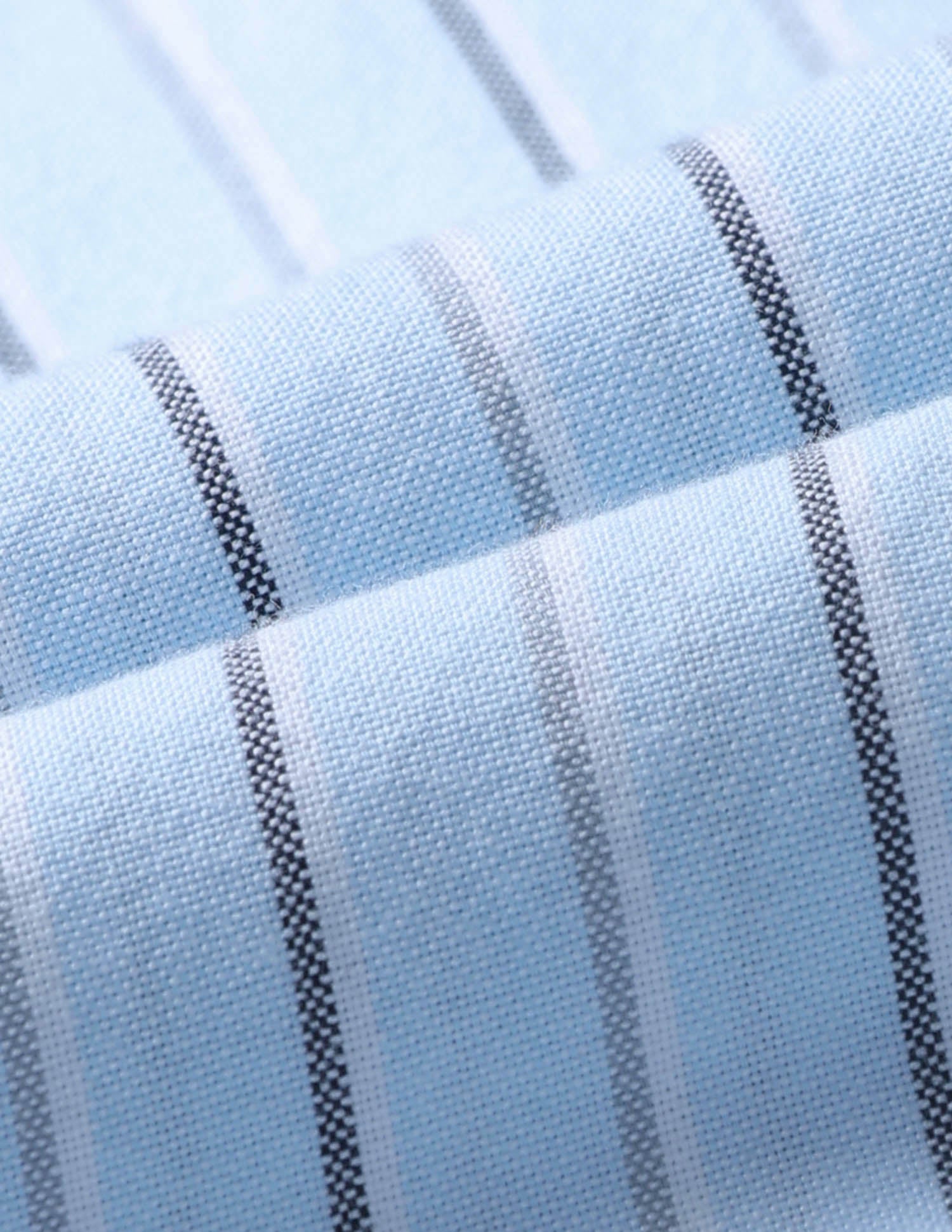 Vertical Striped Tailored Fit Shirt Light Blue - U.S. POLO ASSN. | Large