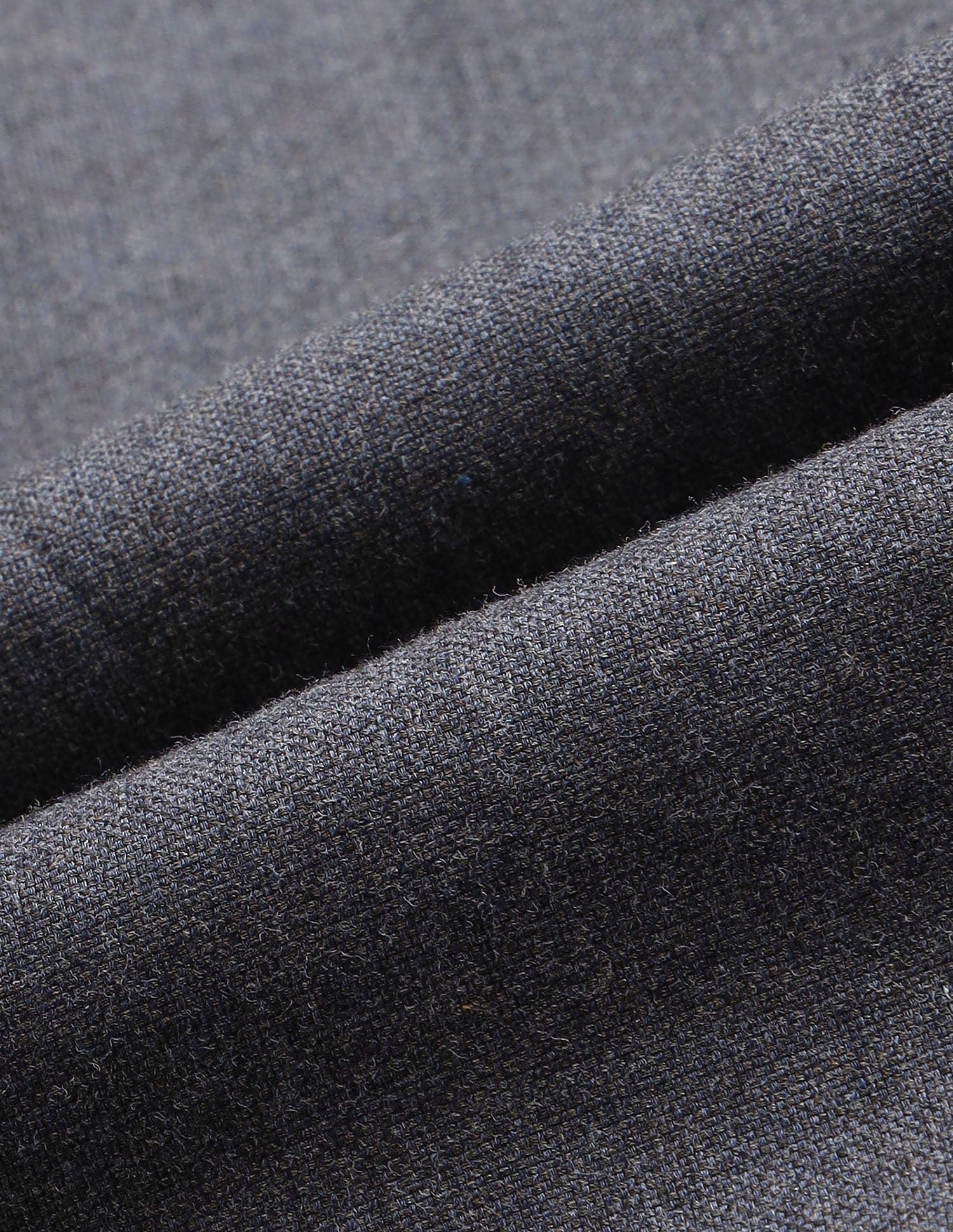 Heathered Tailored Fit Shirt Dark Grey - U.S. Polo Assn. India | Large