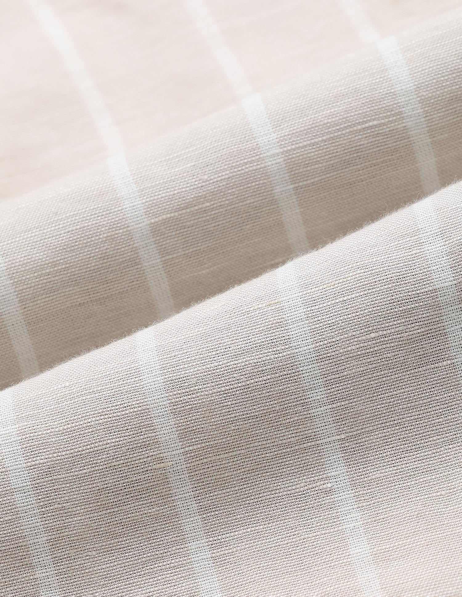 Vertical Striped Regular Fit Shirt Ivory - U.S. Polo Assn. India | Large