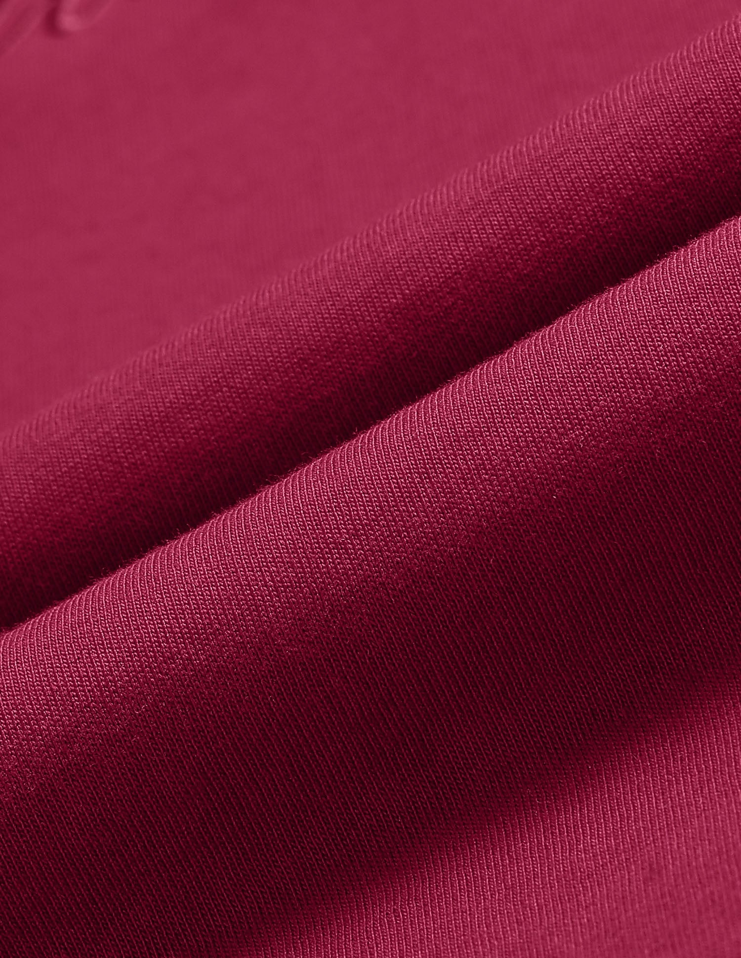 Cord Brand Embroidered Boxy Fit T-Shirt Dark Red - U.S. Polo Assn. India | Large