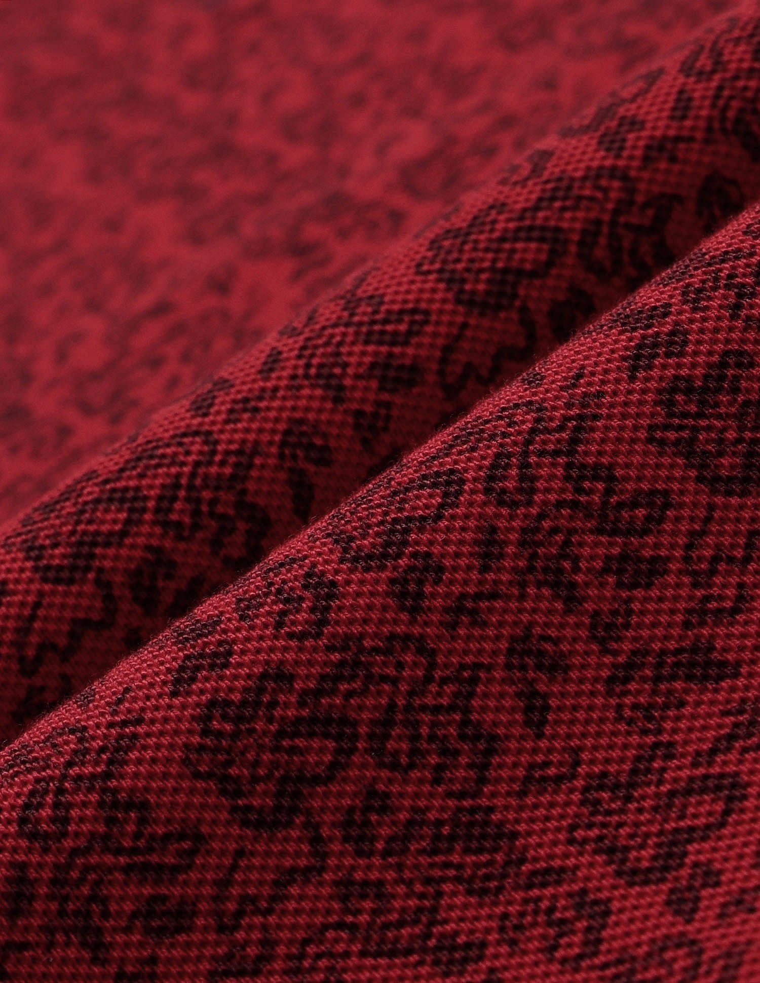 Floral Print Slim Fit Polo Shirt Red - U.S. POLO ASSN. | Large