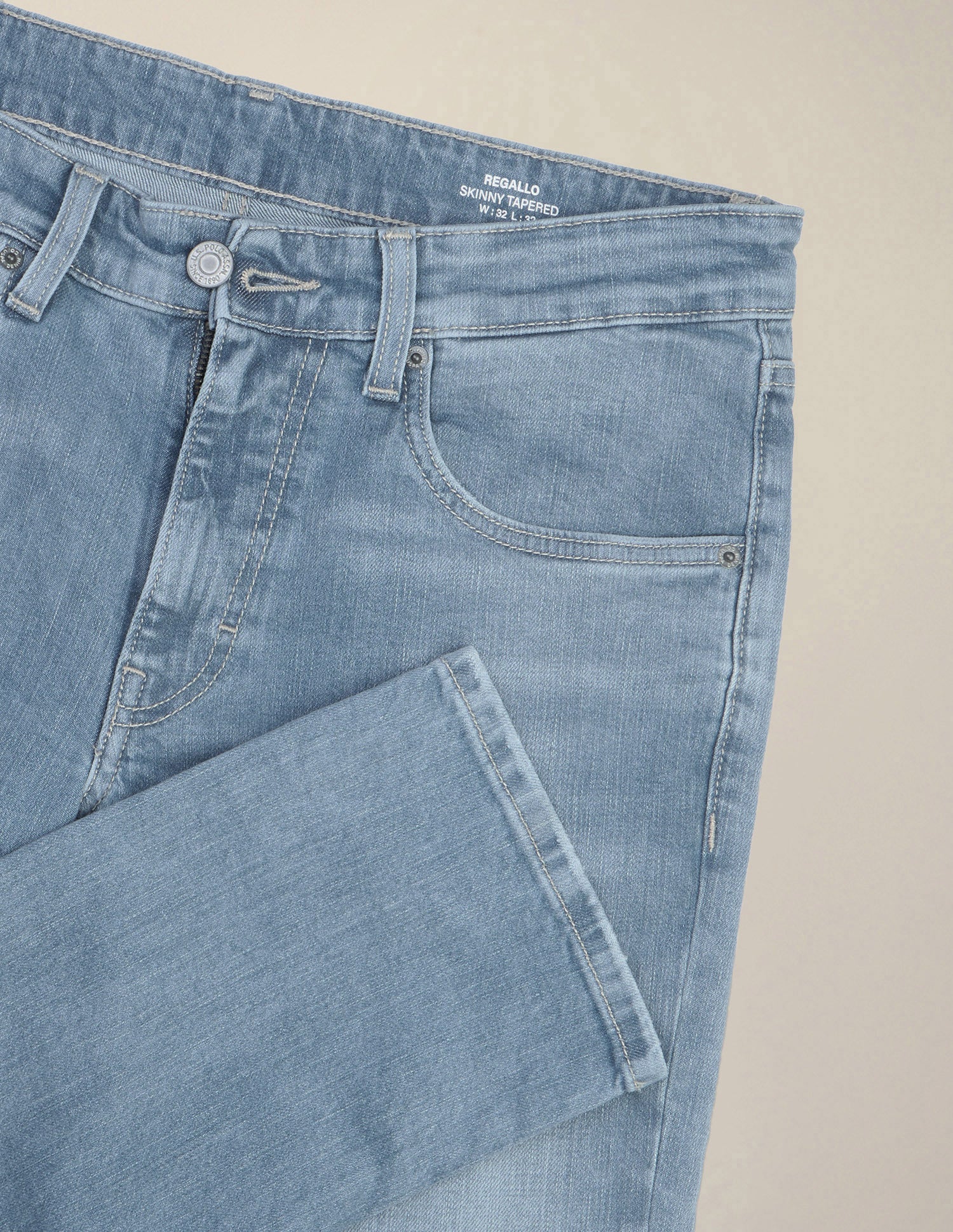 Regallo Skinny Fit Blue Jeans Blue - U.S. Polo Assn. India | Large