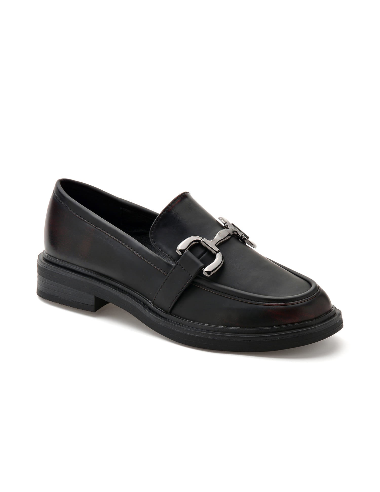 Natalia Black Loafers