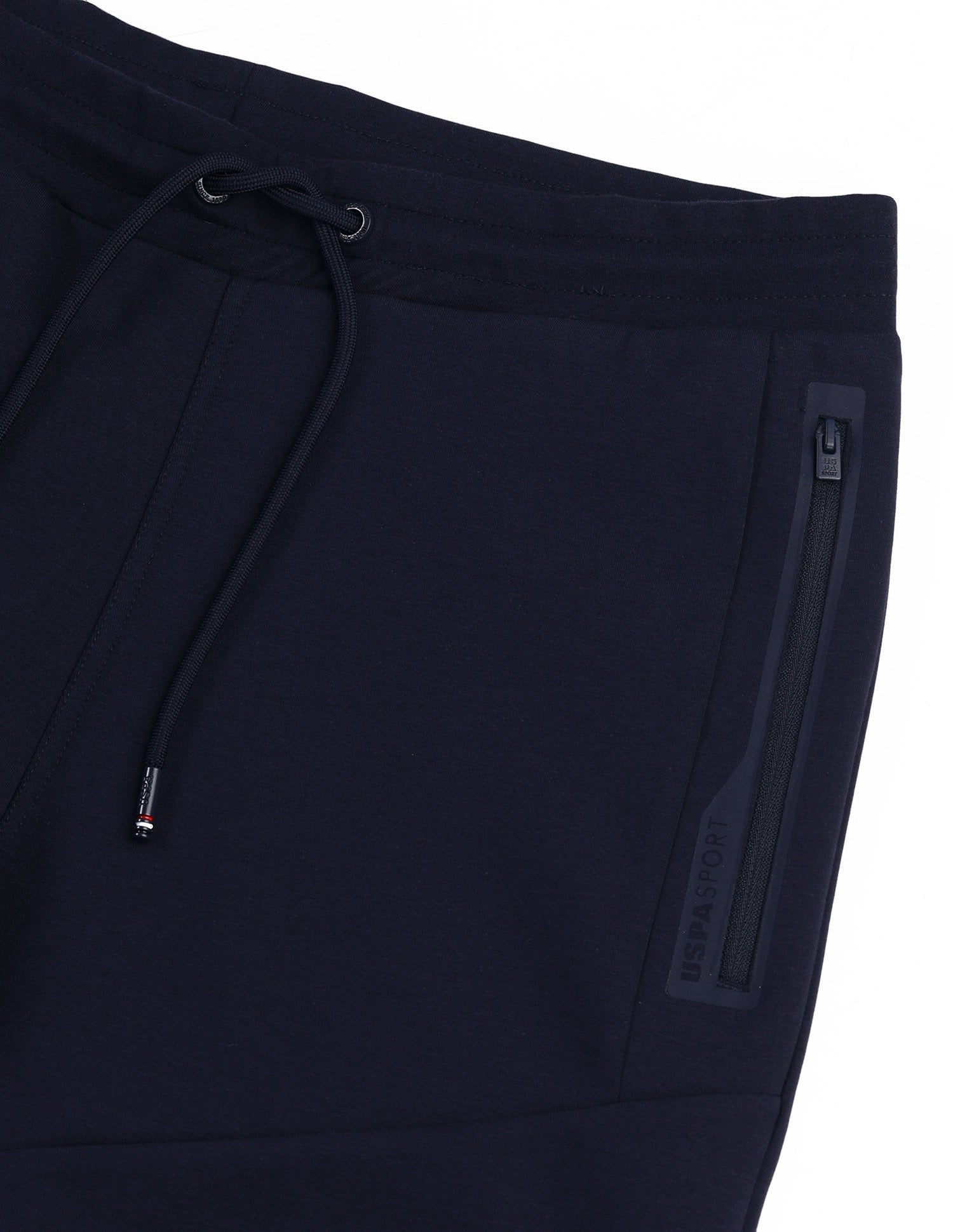 Solid Slim Fit Active Shorts Navy - U.S. Polo Assn. India | Large