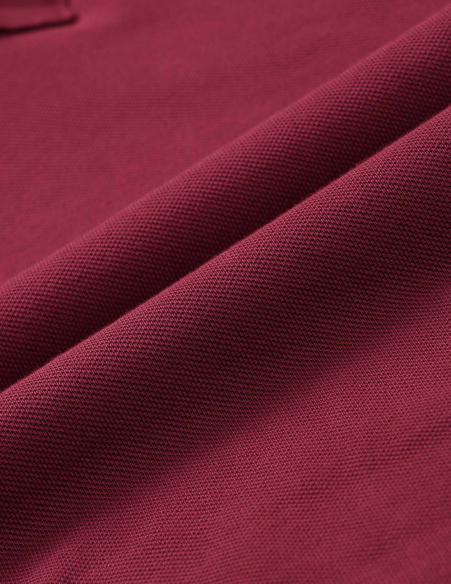 Heritage Tipped Polo Shirt Maroon - U.S. POLO ASSN. | Large