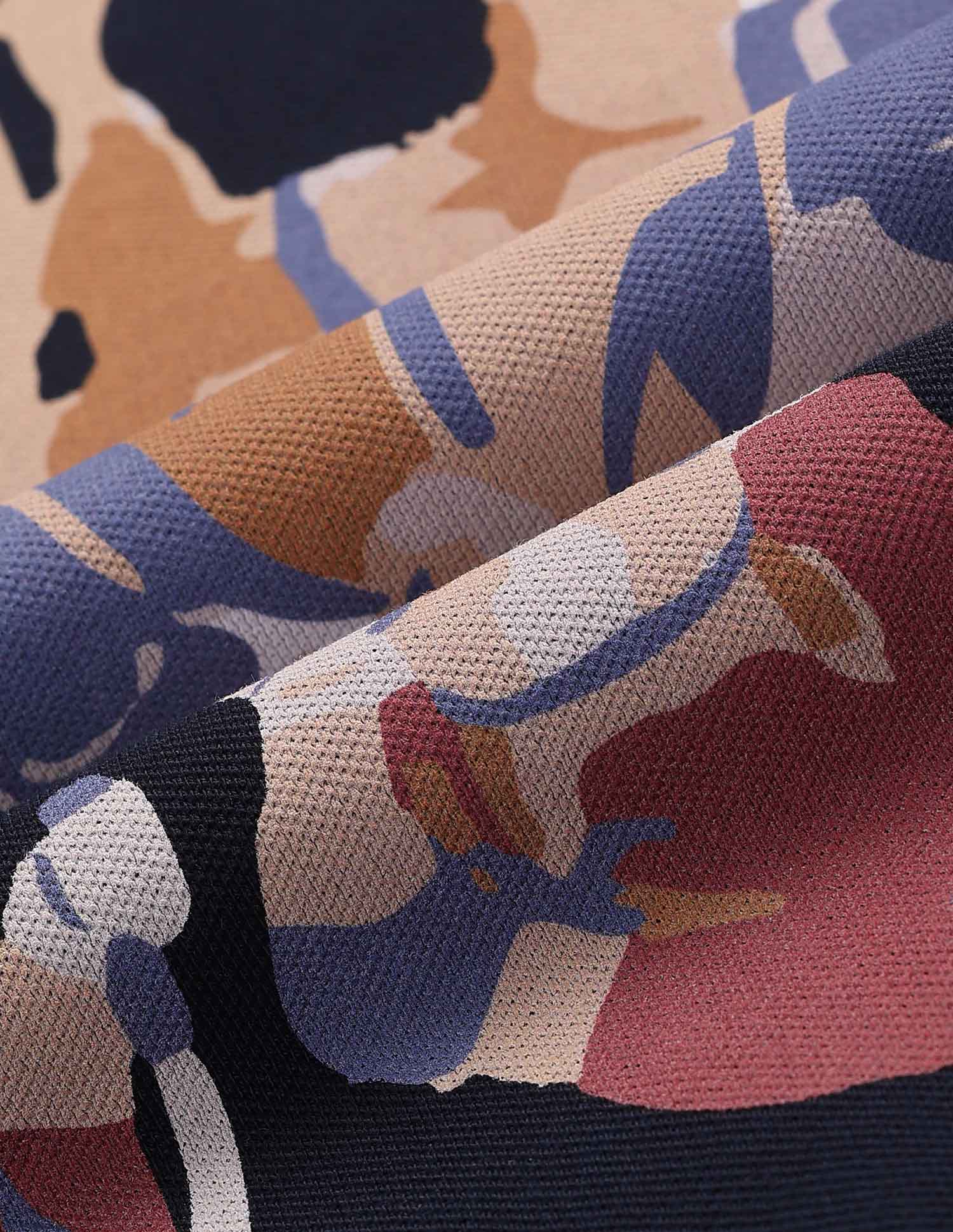 Brand Printed Pure Cotton Polo Shirt Navy - U.S. POLO ASSN. | Large