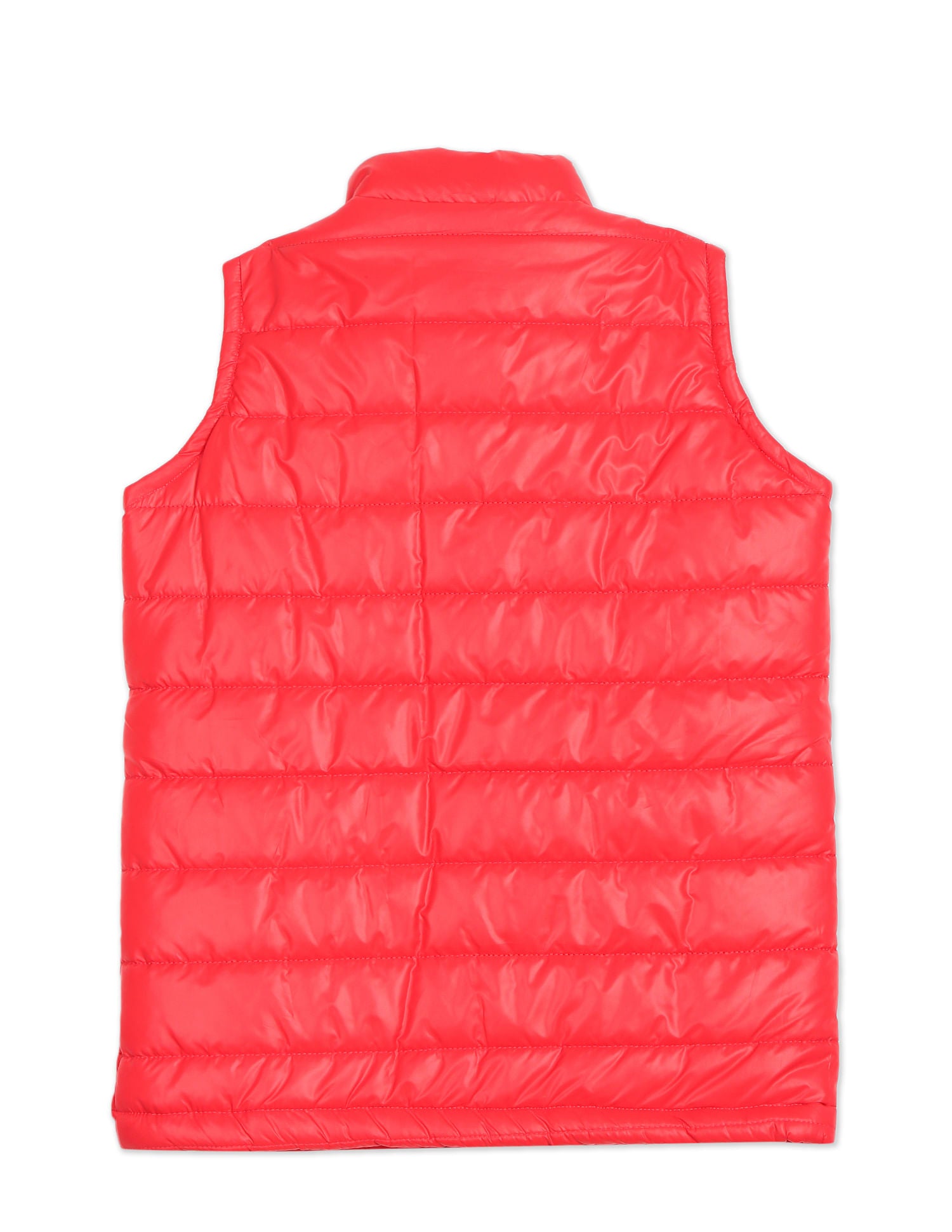High Neck Sleeveless Jacket Red - U.S. POLO ASSN. | Large