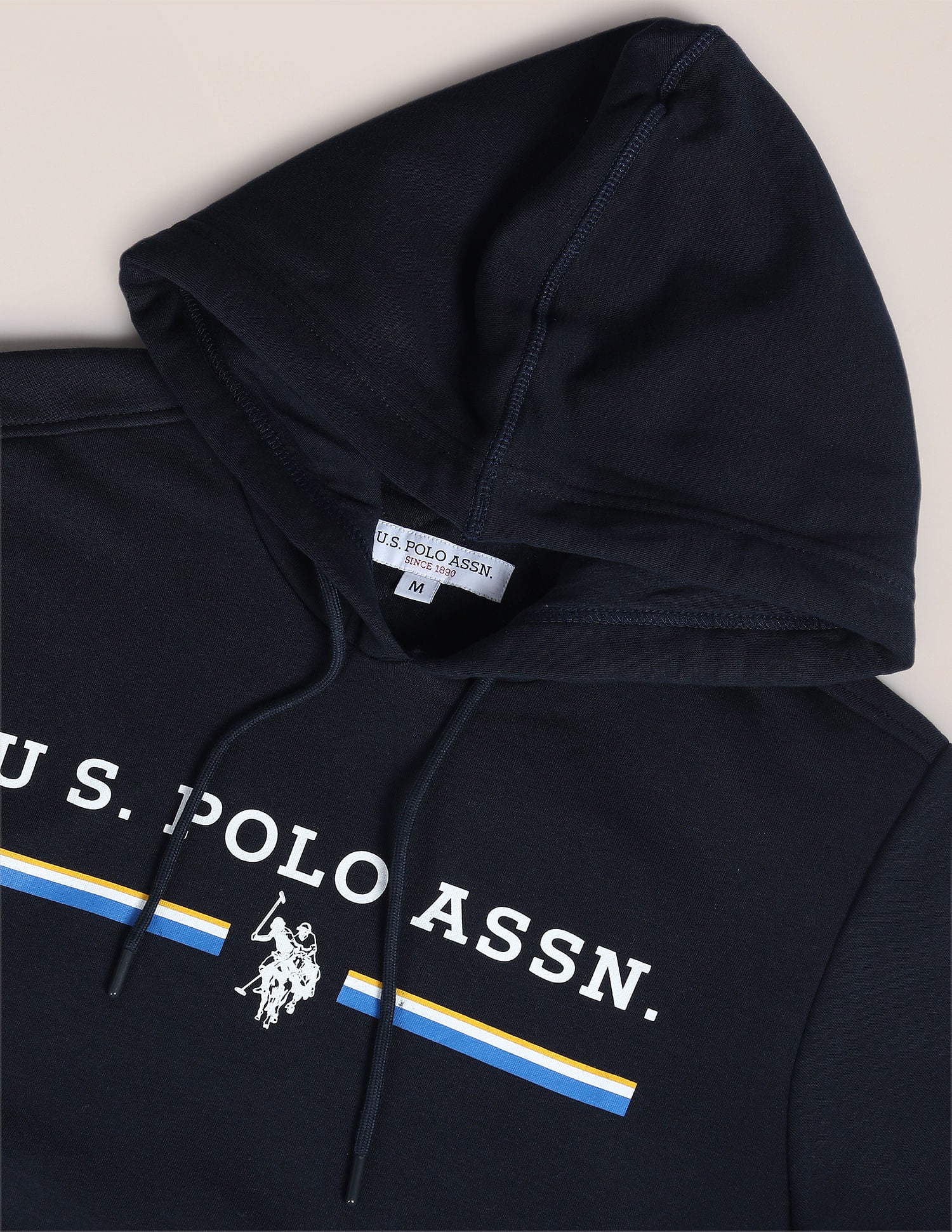Brand Print Hooded Sweatshirt – U.S. Polo Assn. India