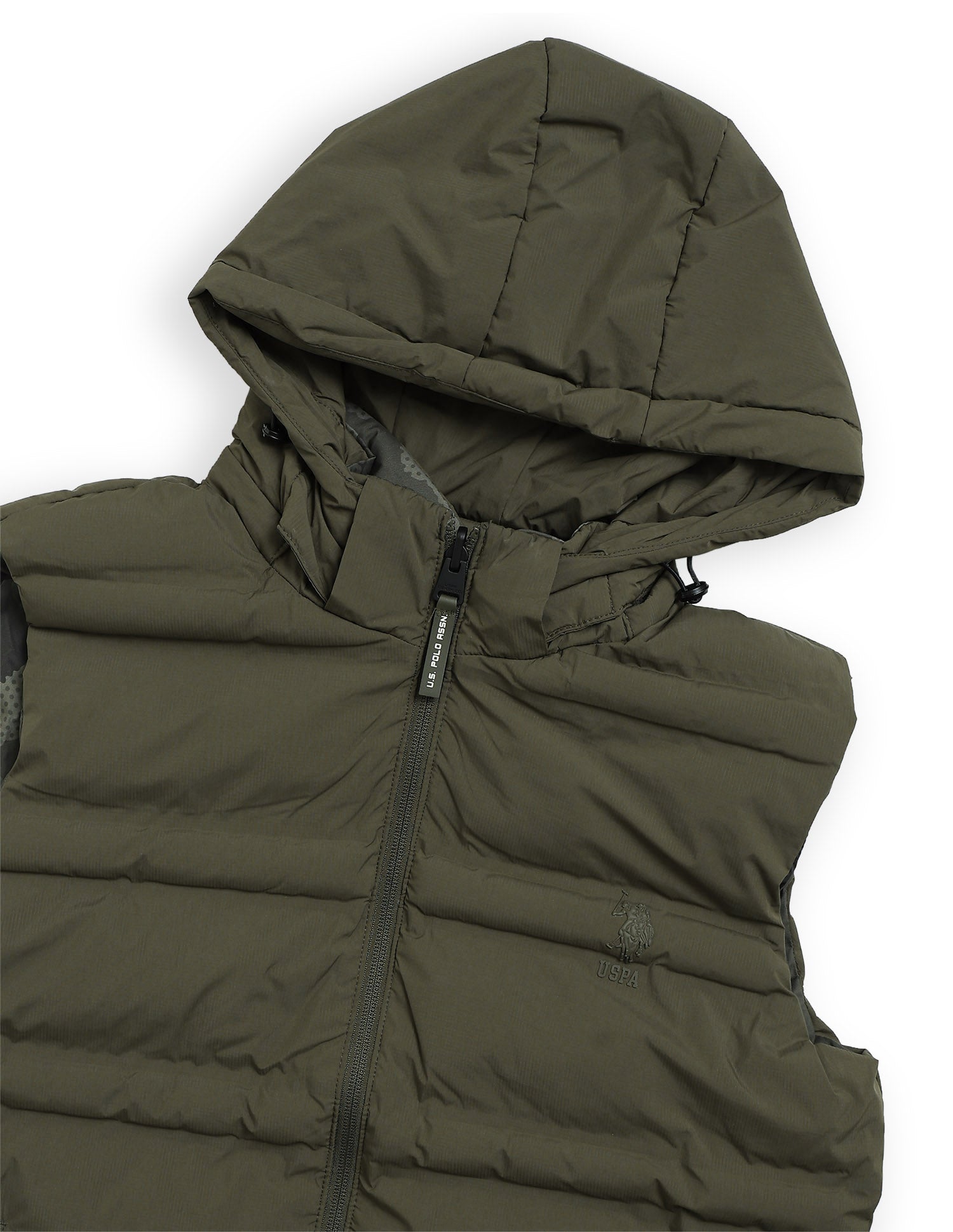 Reversible Legend Of Horseshoe Regular Fit Jacket Olive - U.S. Polo Assn. India | Large